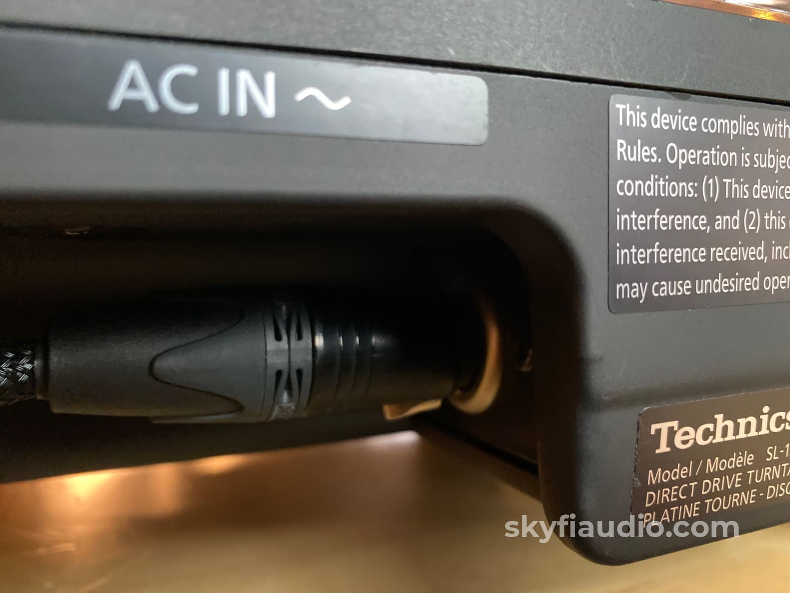 Technics Sl1210Gr Heavily Modified With New Sumiko Turntable
