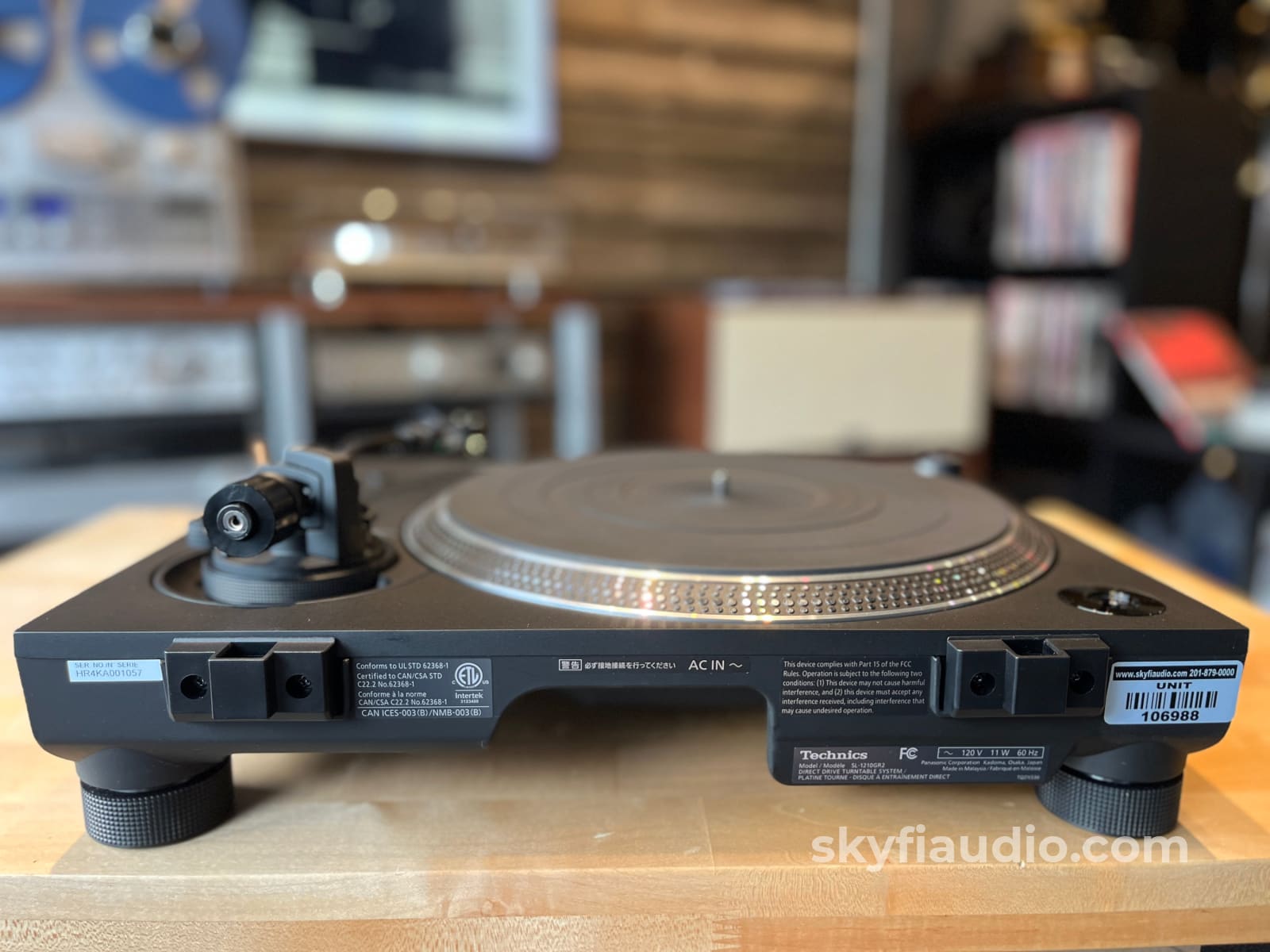 Technics SL-1200GR2 Turntable - Calibrated - W/ Sumiko Starling MC Cartridge Turntable