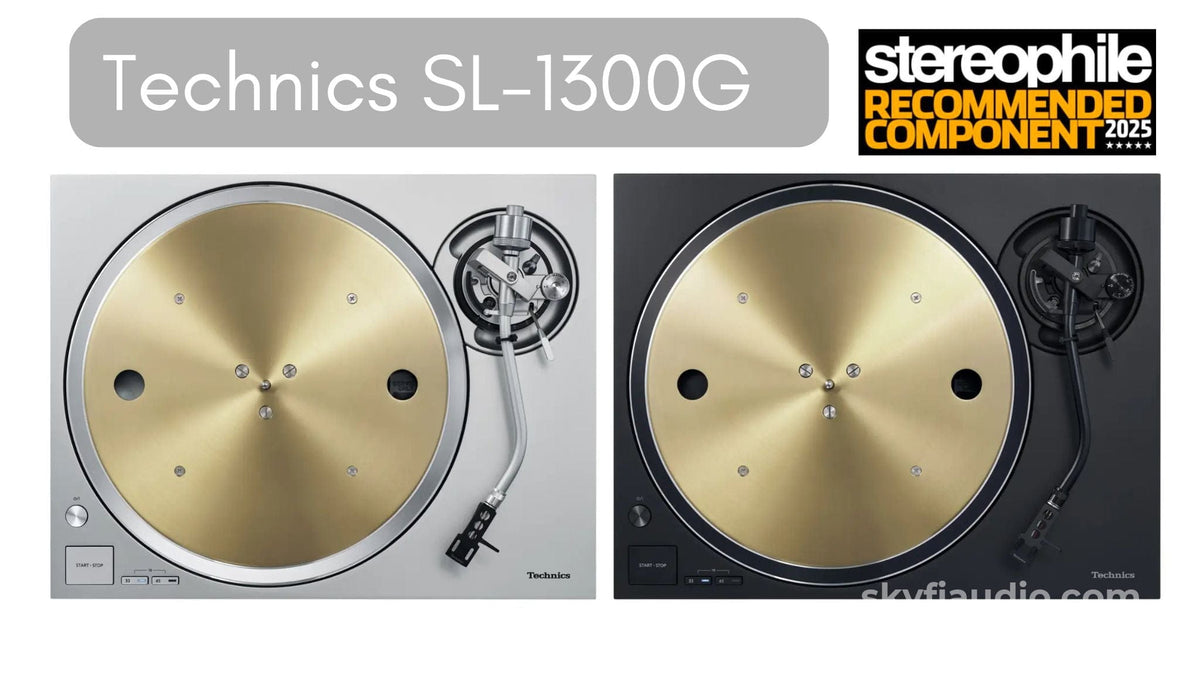 Technics SL-1300G Direct Drive Turntable - Black or Silver - CONFIGURE YOURS Turntable