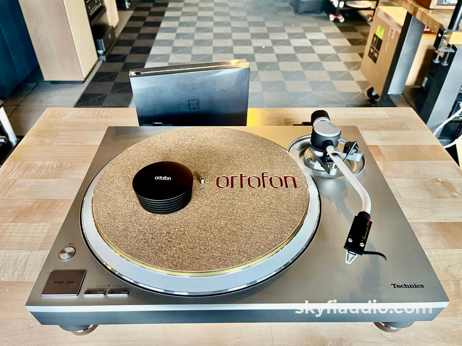Technics SL-1300G Direct Drive Turntable - Custom Ortofon Build - Complete Package