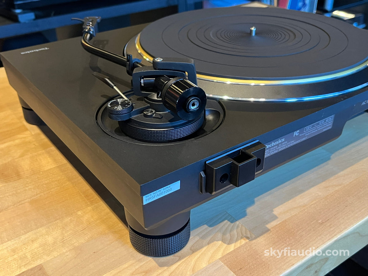 Technics SL-1300G Turntable Pre-Loved W/ New Sumiko Starling Cartridge + Kimber TAC-CU Cable - Turntable
