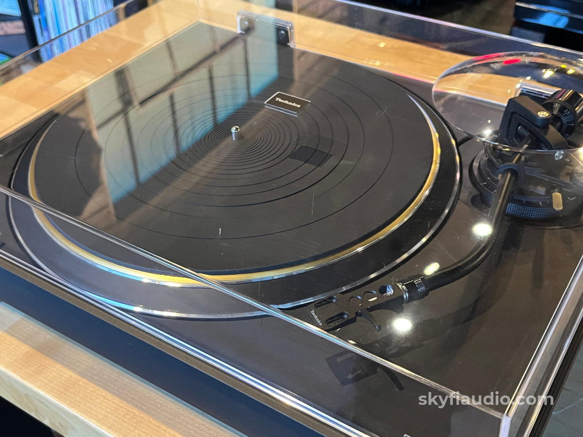Technics SL-1300G Turntable Pre-Loved W/ New Sumiko Starling Cartridge + Kimber TAC-CU Cable - Turntable