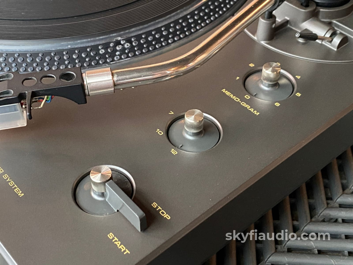 Technics Sl-1350 Semi-Automatic Turntable With New Sumiko Cartridge