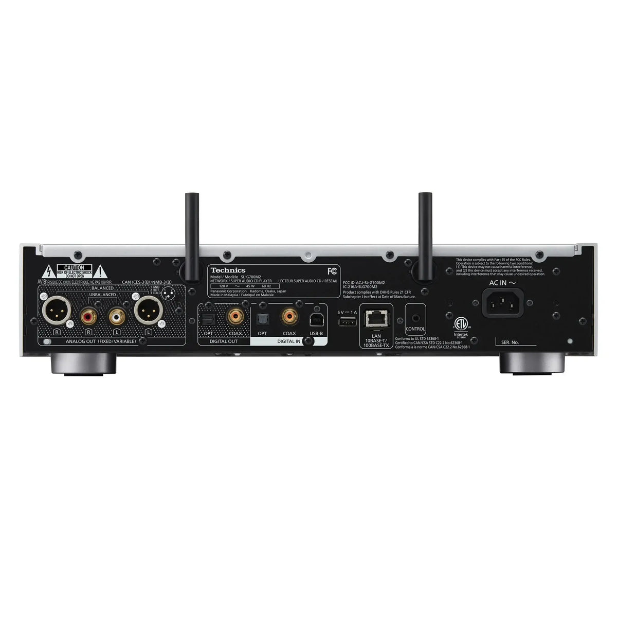 Technics Network / Super Audio Cd Player - Sl-G700M2 + Digital