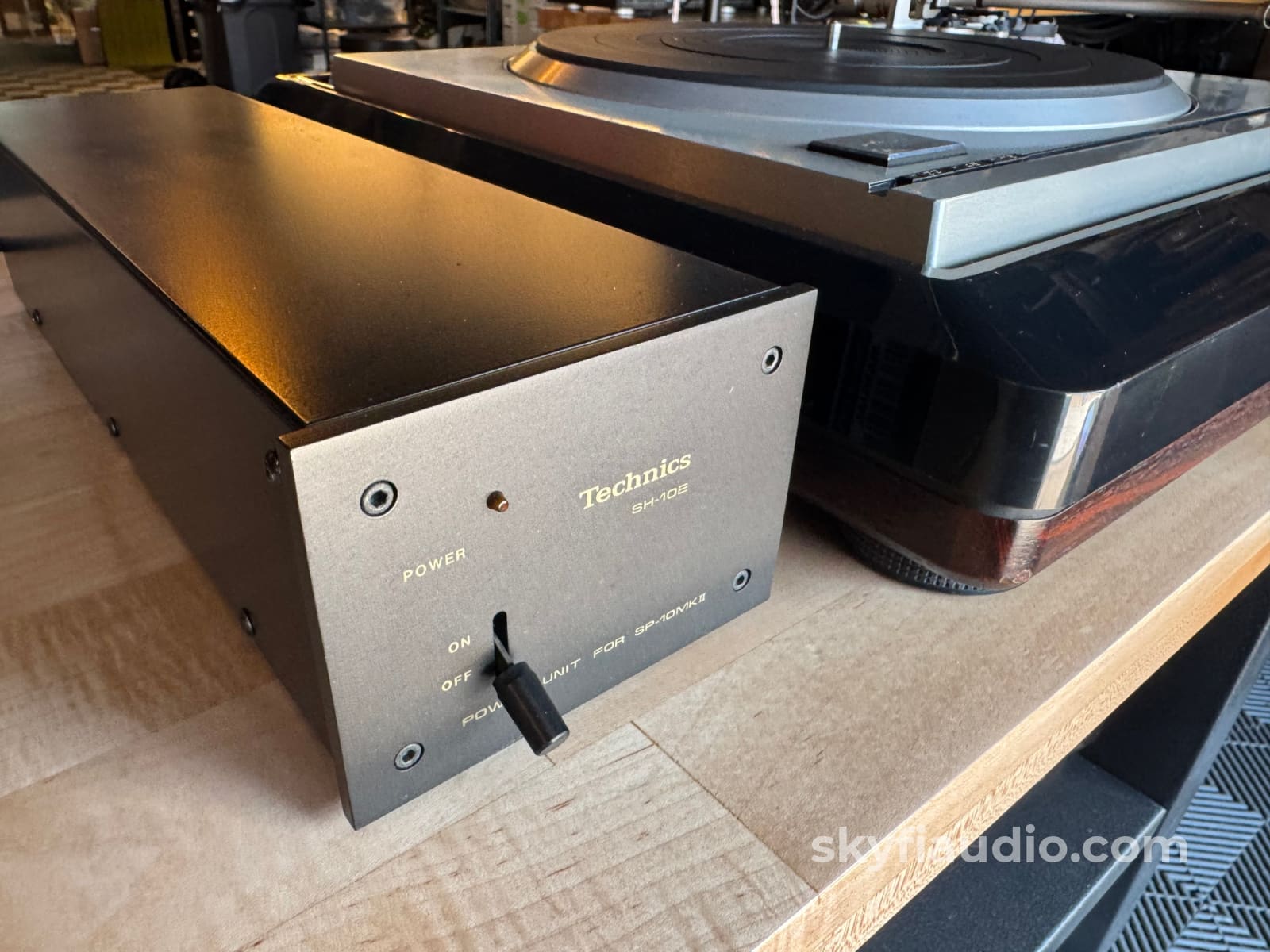 Technics SP-10MKII/SH-10E ターンテーブル キャビネット Technics SH-10E SP-10MKII ターンテーブル専用 電源ユニット