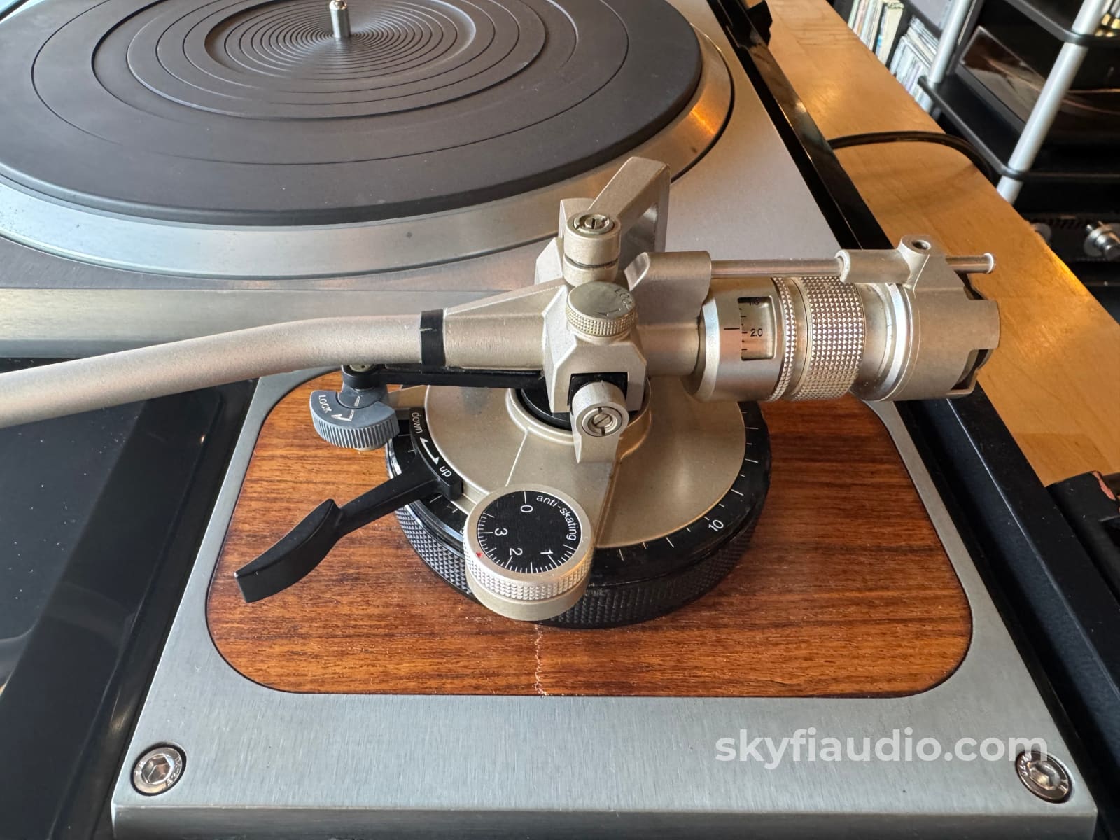 Technics SP-10MKII Vintage Turntable with Obsidian Plinth and New Cart