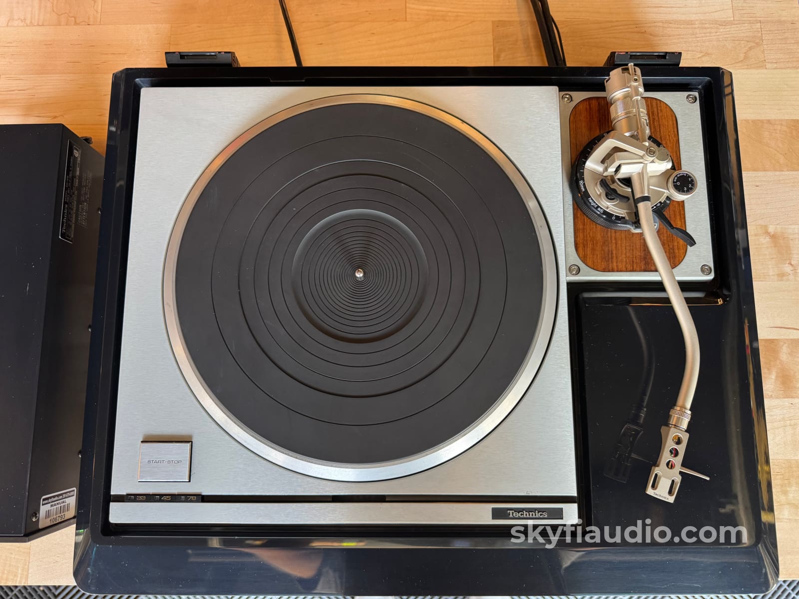 Technics SP-10MK2 Turntable - Serviced - W/ Obsidian Plinth Turntable