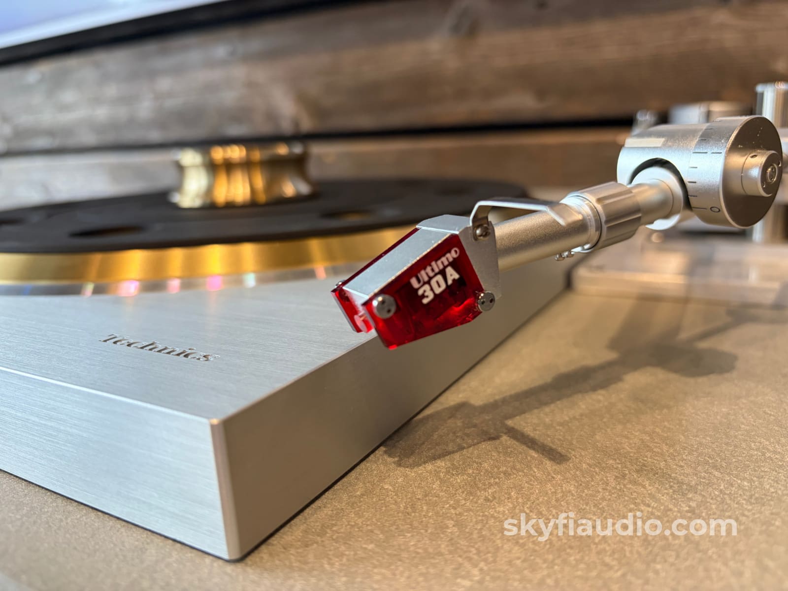 Technics SP-10R Custom Turntable - Concrete Plinth - Dynavector Tonearm Turntable