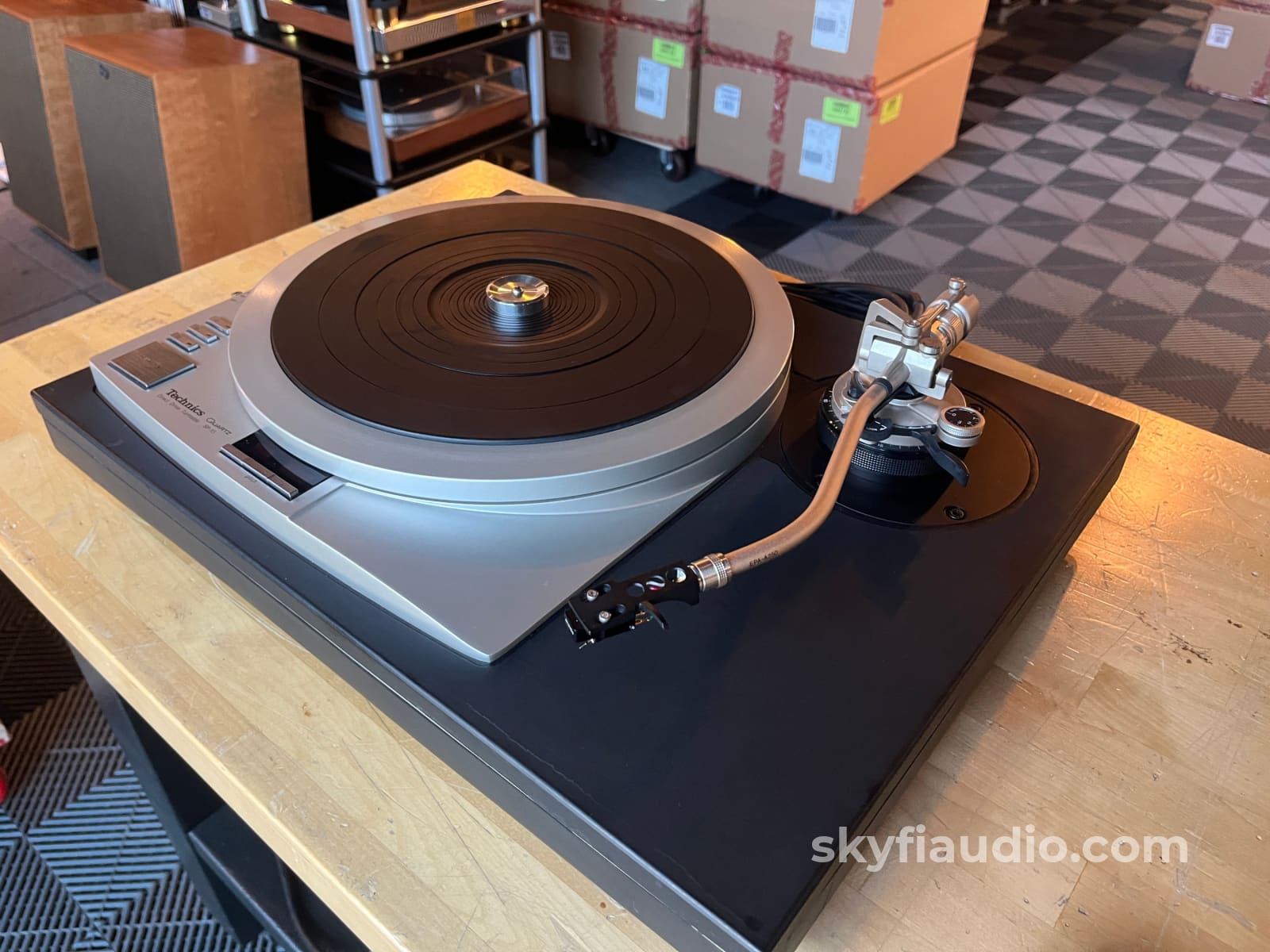 Technics SP-15 Turntable w/New Sumiko Starling Cartridge and EPA-B500 Arm!