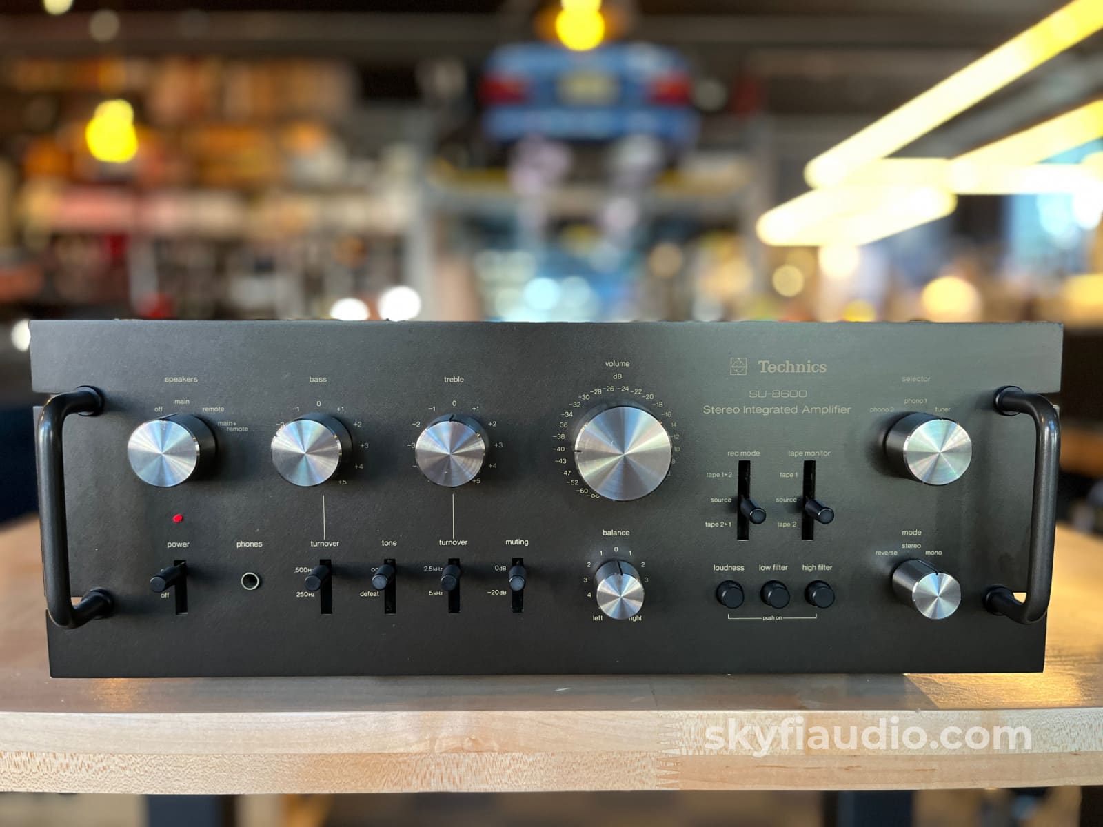 Technics SU 8600 Vintage Integrated Amplifier Light Service Integrated Amplifier