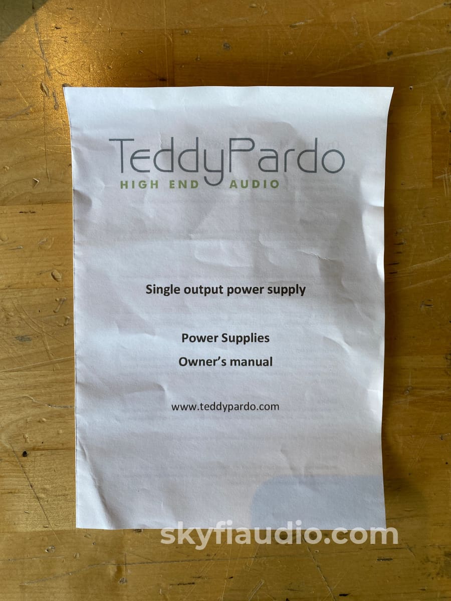 Teddy Pardo Power Supply For Naim Headline Accessory
