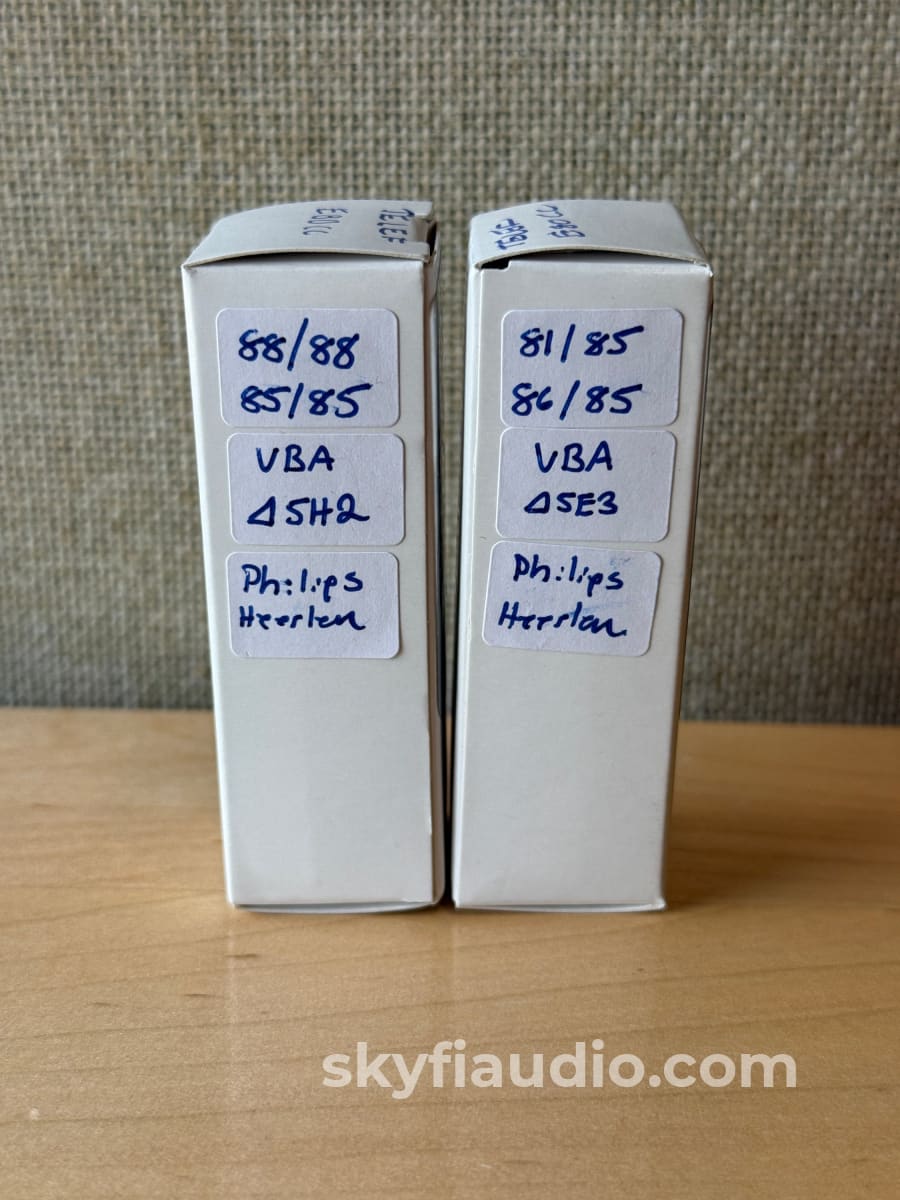 Telefunken Branded Philips E80CC Matched/Balanced Vacuum Tube Pair - Strong Accessory