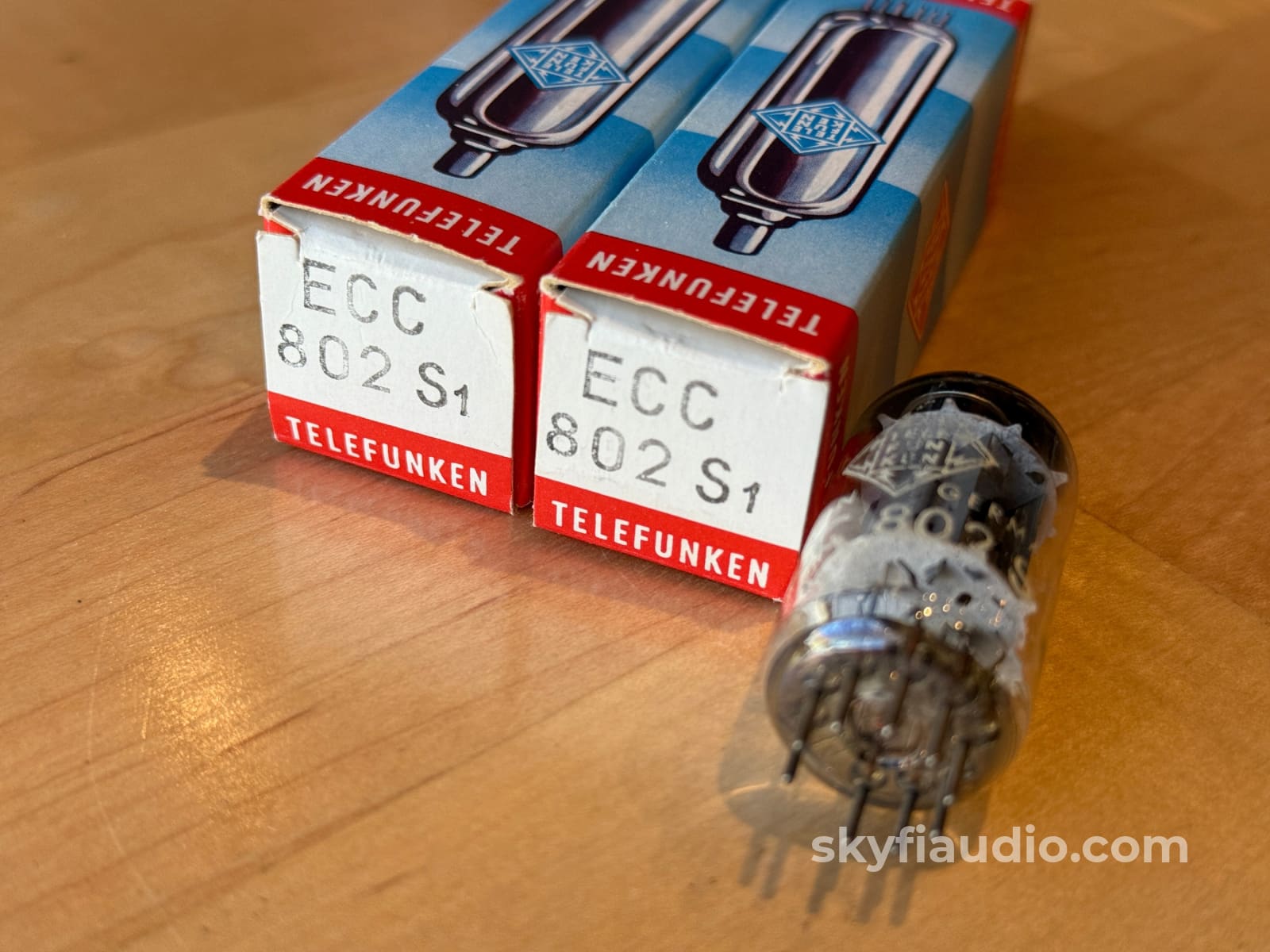 Telefunken ECC802 S Matched & Balanced Pair - Holy Grain 12AU7 Accessory