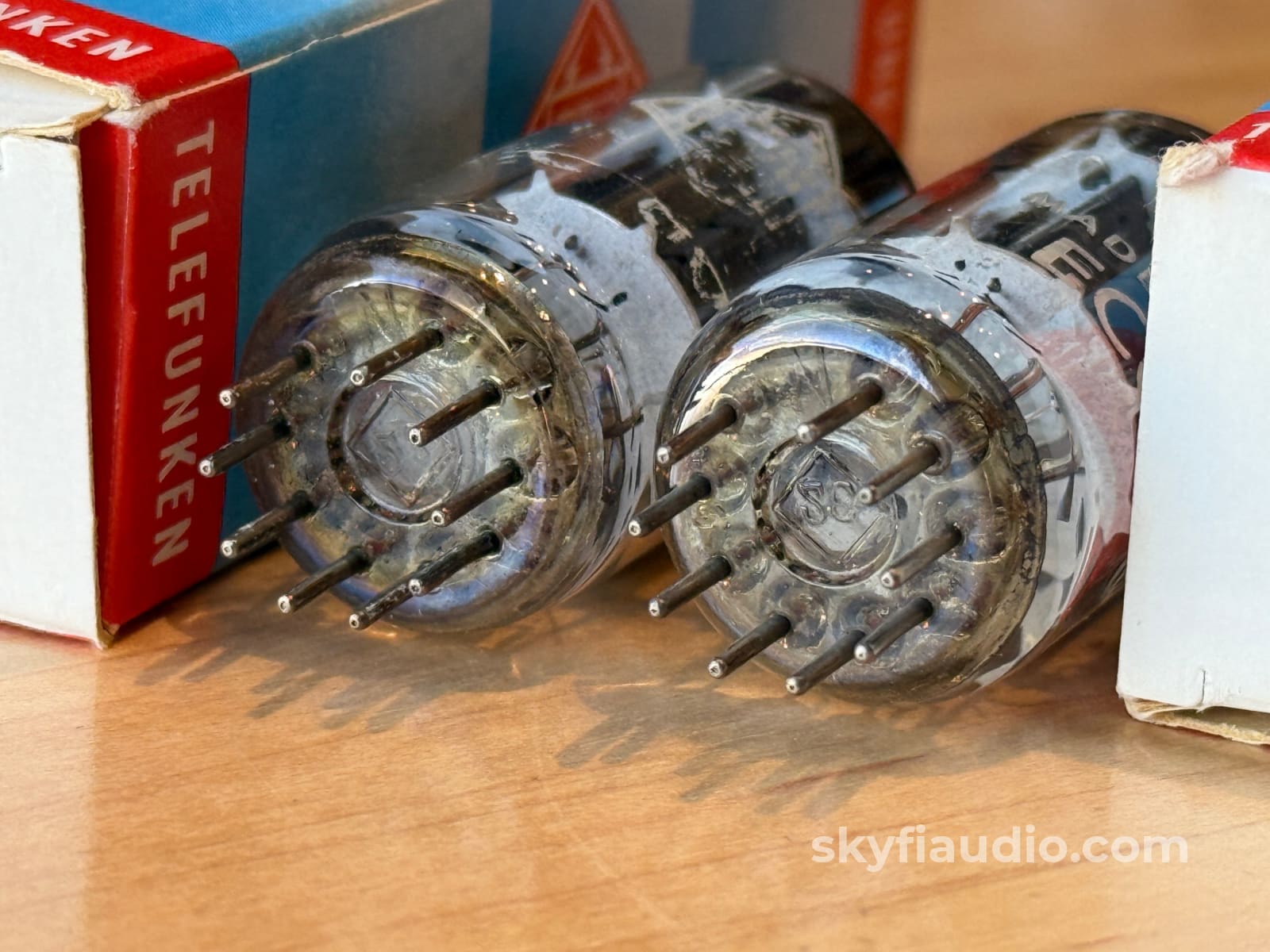 Telefunken ECC802 S Matched & Balanced Pair - Holy Grain 12AU7 Accessory