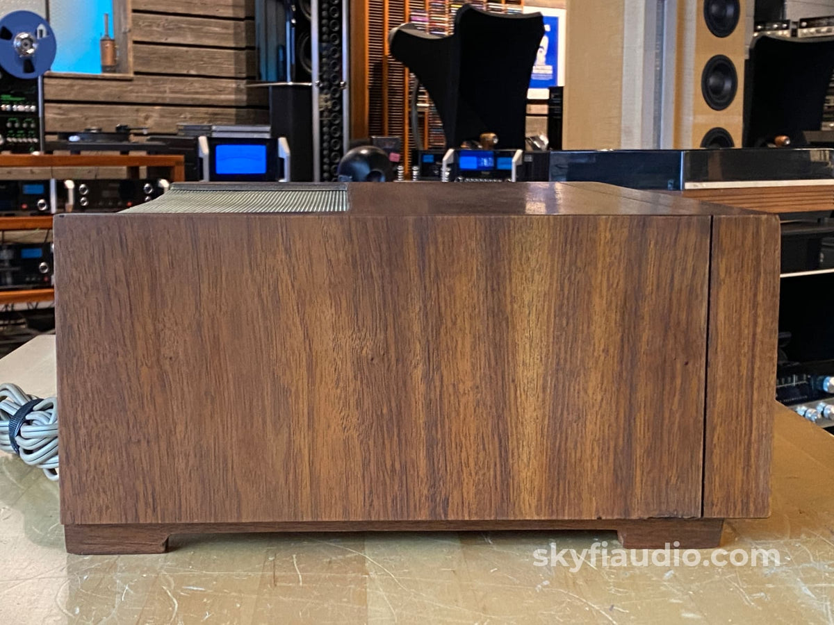 The Fisher X-202B Tube Integrated Amplifier With Case - Super Clean Survivor!