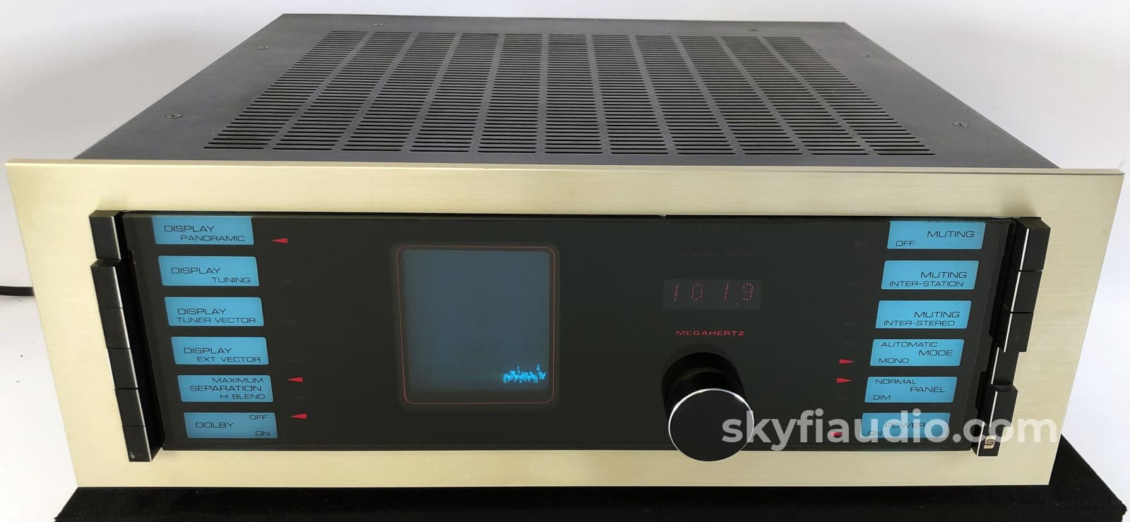 The Sequerra Model 1 Fm Tuner In A Super Rare Gold Finish