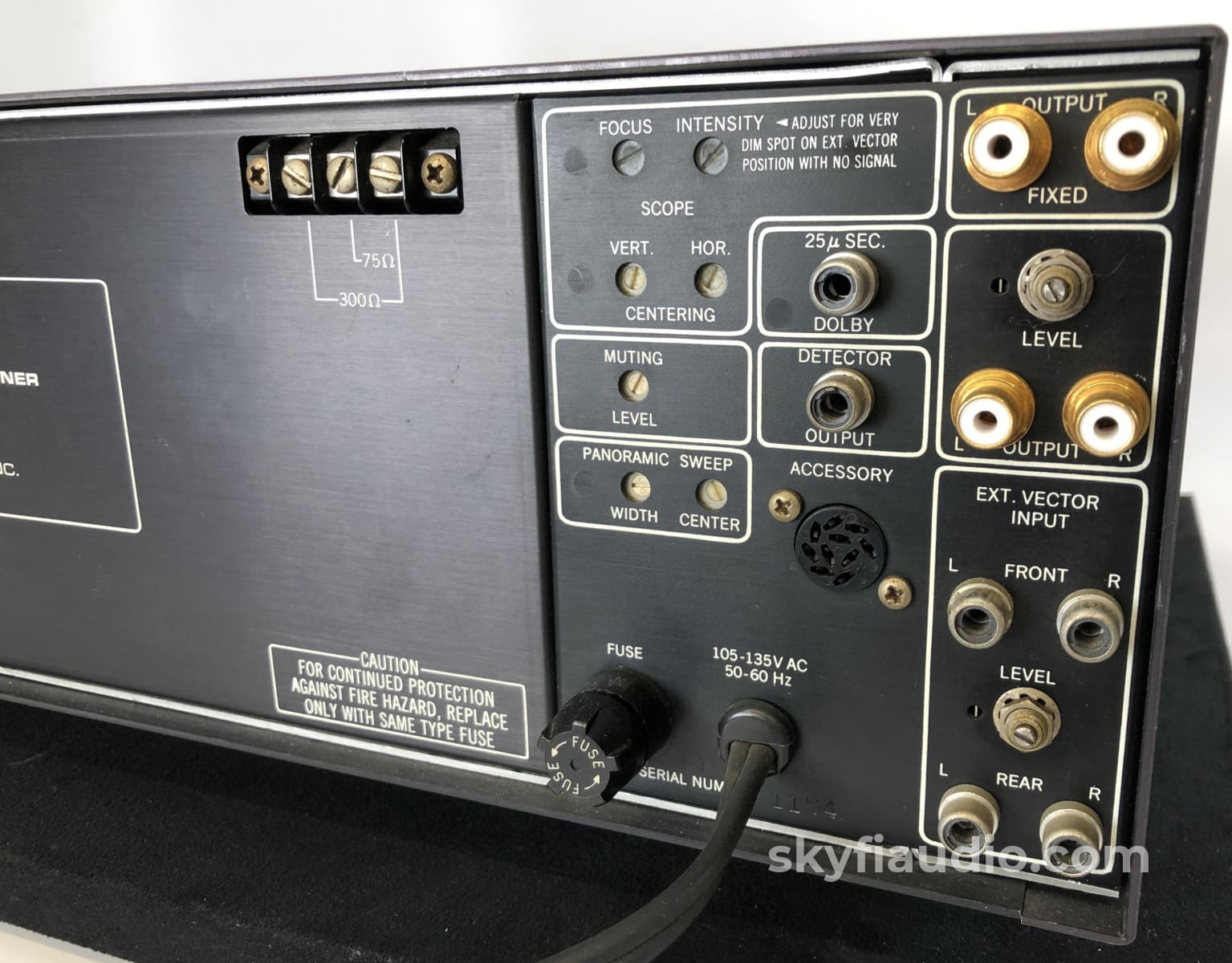 The Sequerra Model 1 Fm Tuner In A Super Rare Gold Finish