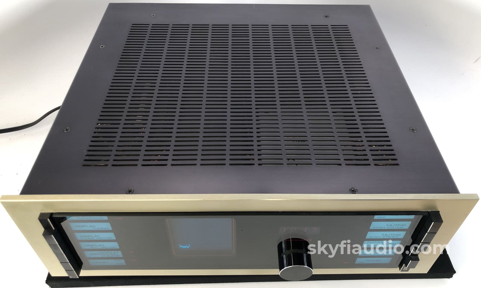 The Sequerra Model 1 Fm Tuner In A Super Rare Gold Finish