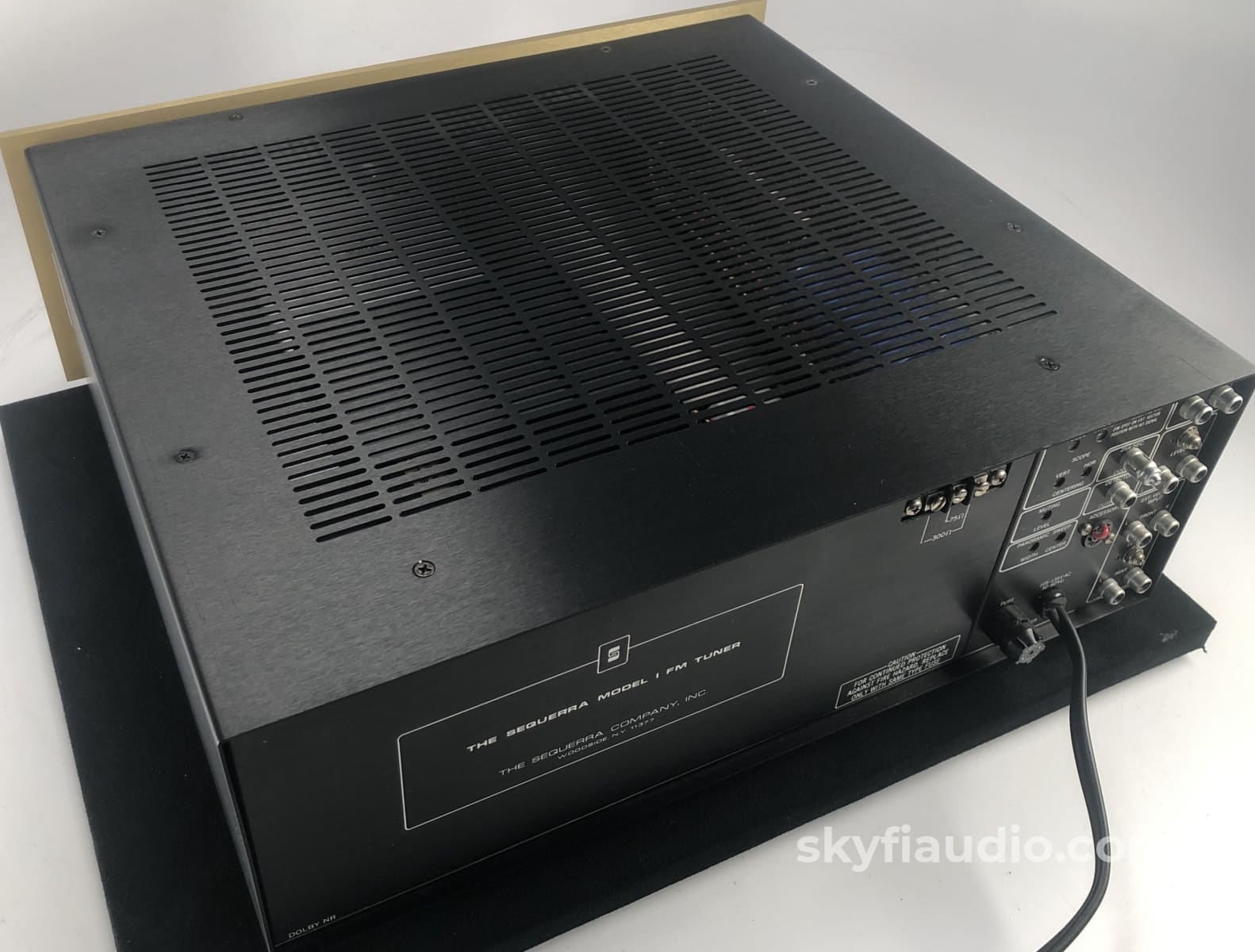 The Sequerra Model 1 Fm Tuner - Super Rare Gold Finish