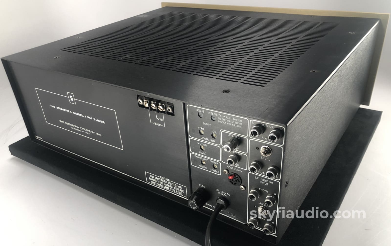 The Sequerra Model 1 Fm Tuner - Super Rare Gold Finish