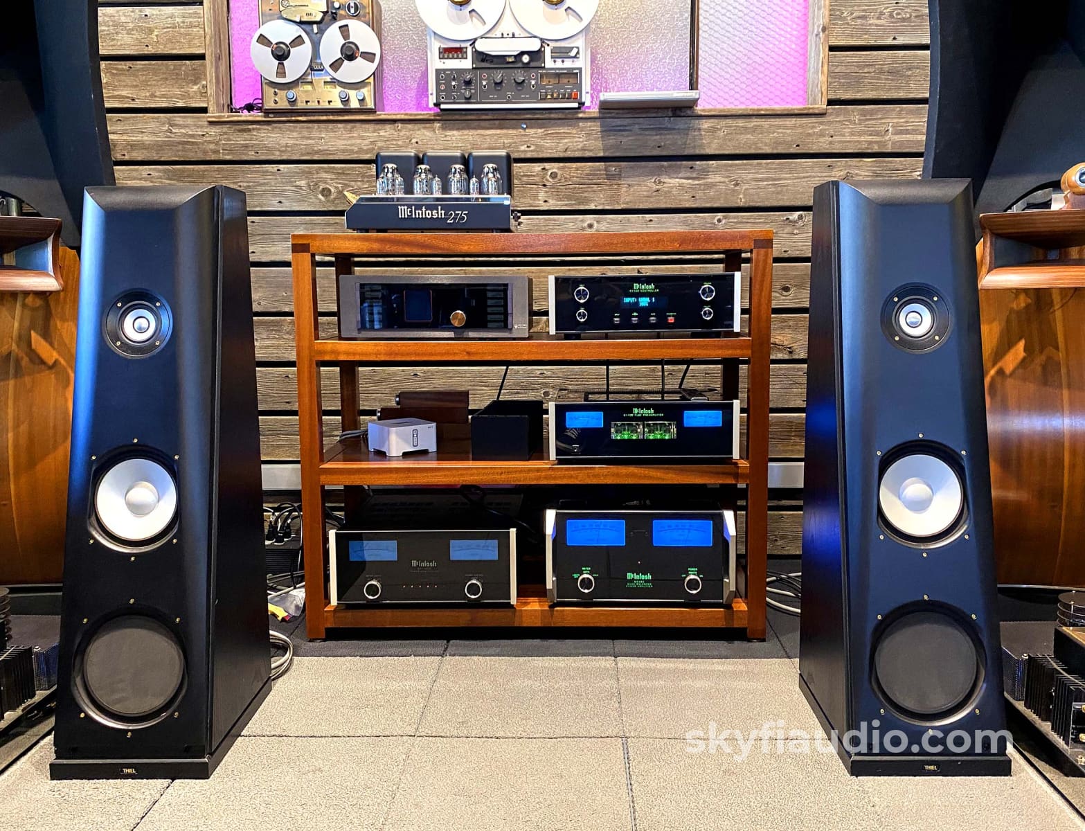 Thiel Cs2.3 Floorstanding Speakers 3-Way With Passive Radiator