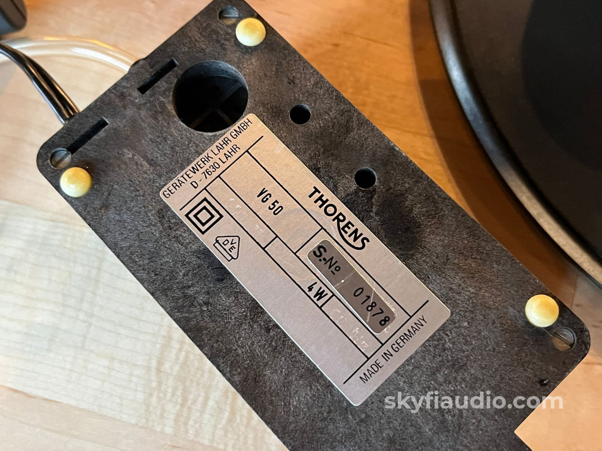 Thorens Disc Contact Vacuum System Accessory