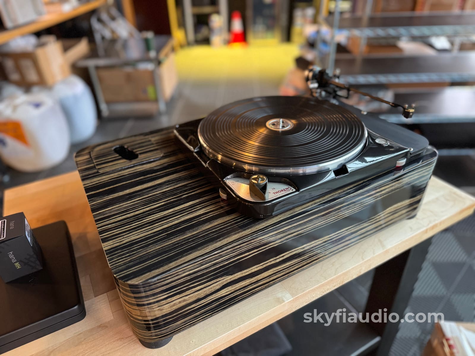 Custom Thorens TD124 Turntable w/ Graham Engineering Tonearm + New Hana MH Turntable