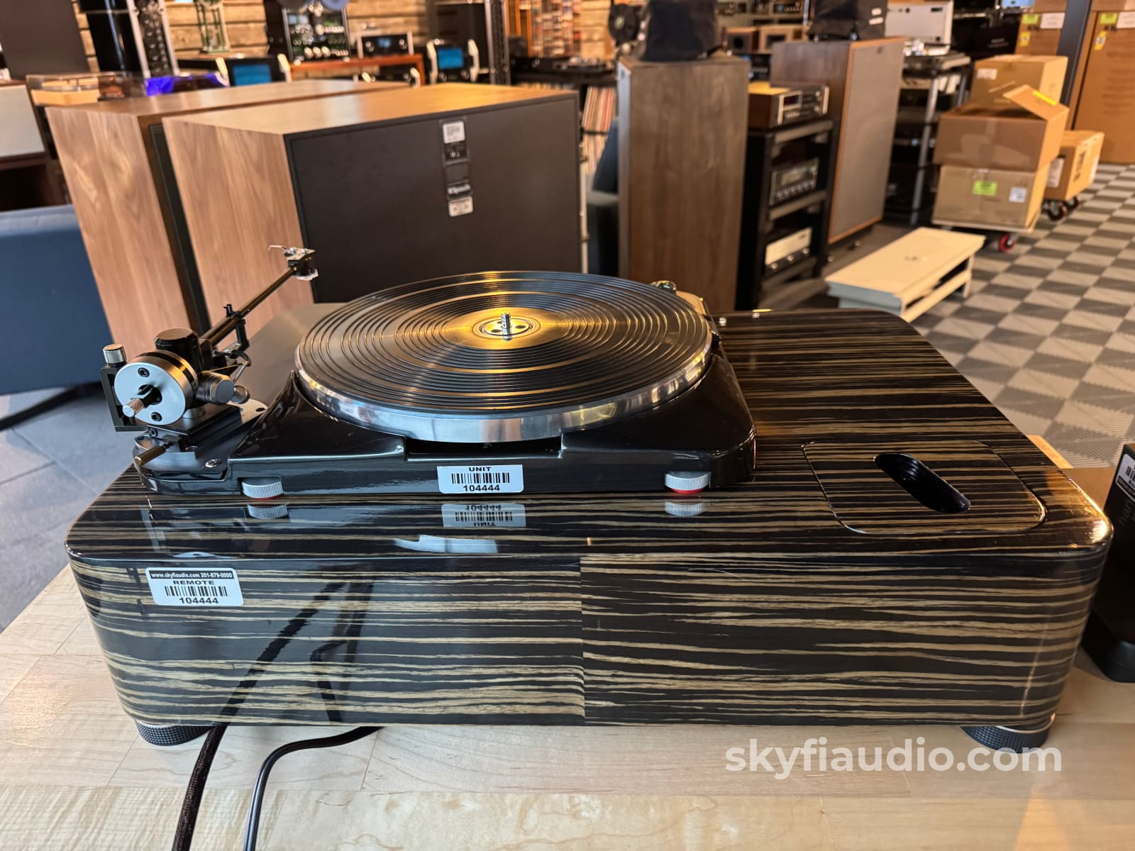 Custom Thorens TD124 Turntable w/ Graham Engineering Tonearm + New Hana MH Turntable