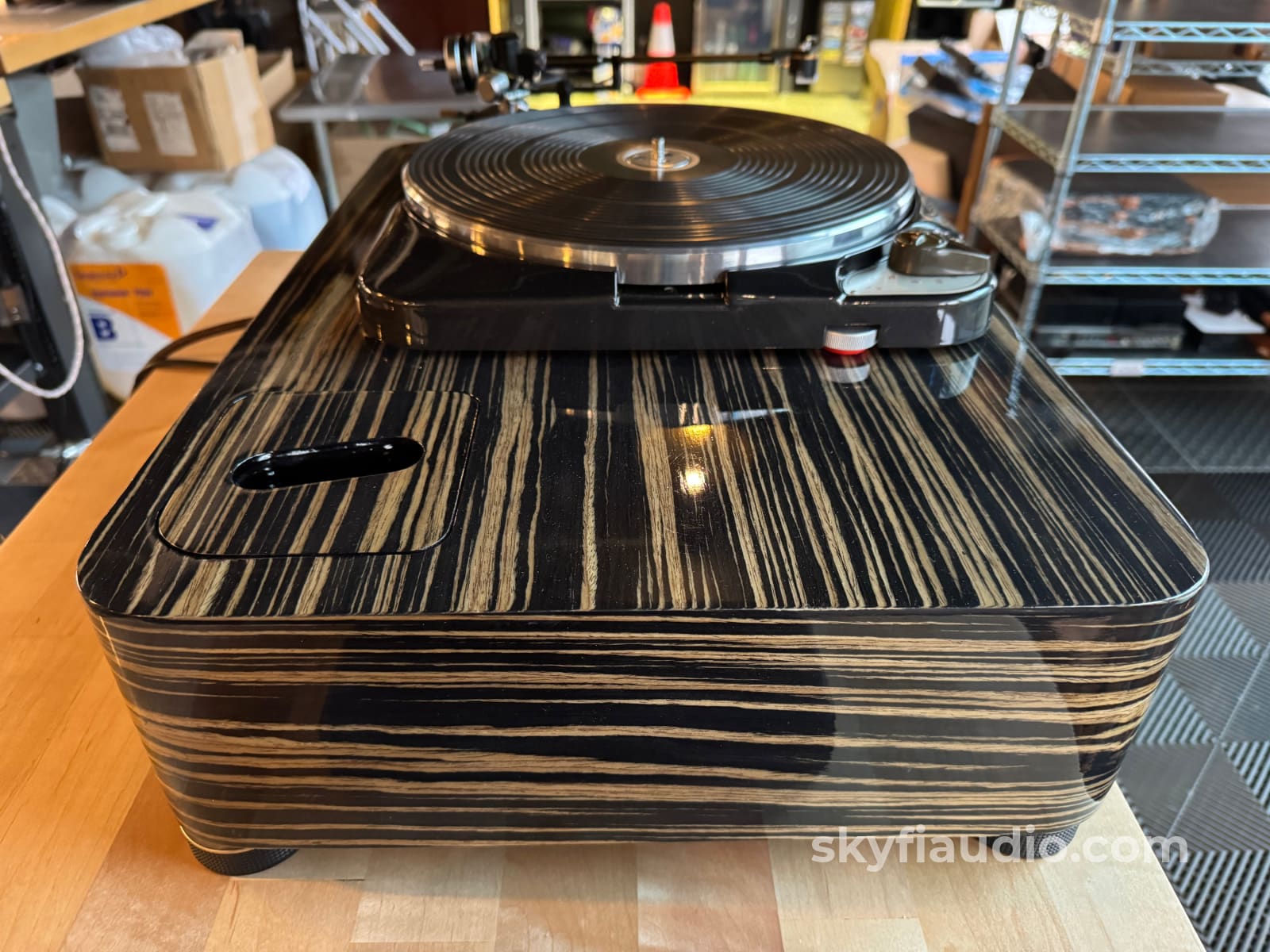 Custom Thorens TD124 Turntable w/ Graham Engineering Tonearm + New Hana MH Turntable