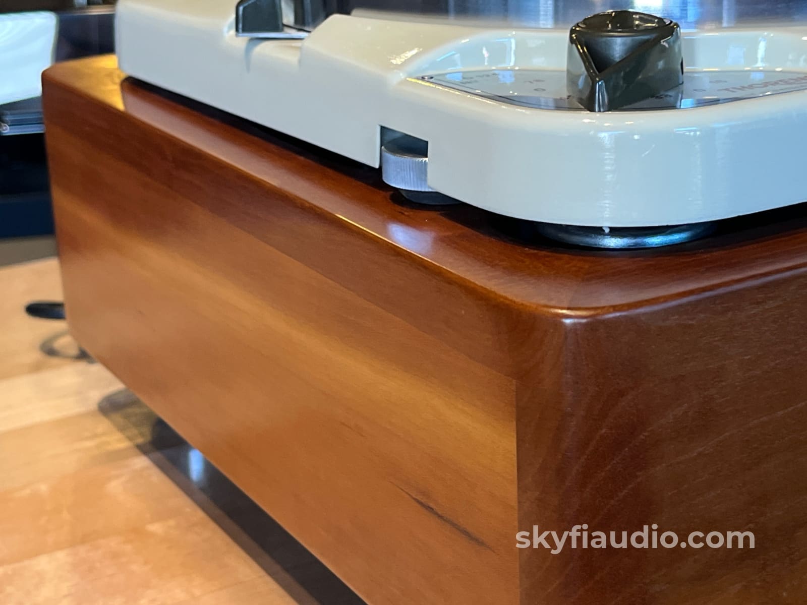 Thorens TD-124 Turntable W/ SME Arm and Ortofon GTX E SPU Cartridge - Custom Solid Wood Plinth - Turntable