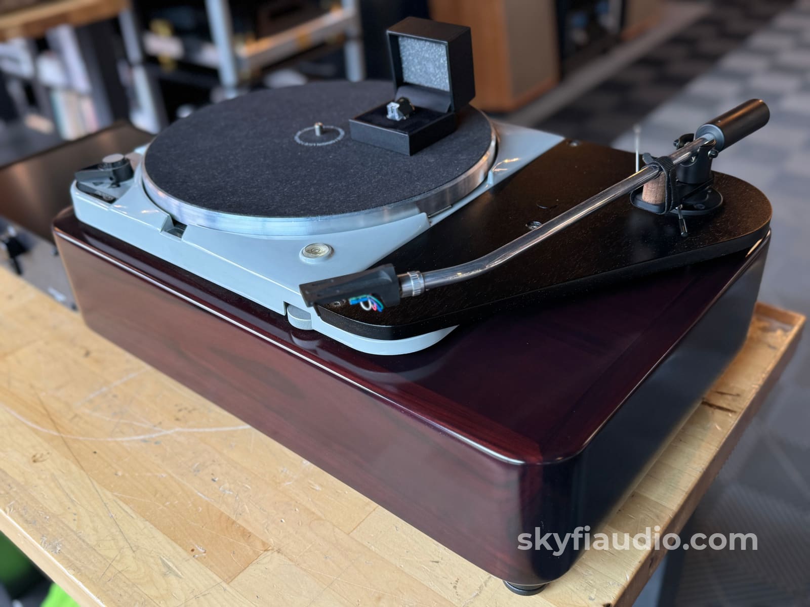 Thorens TD-124 Vintage Turntable Customized by Schopper AG