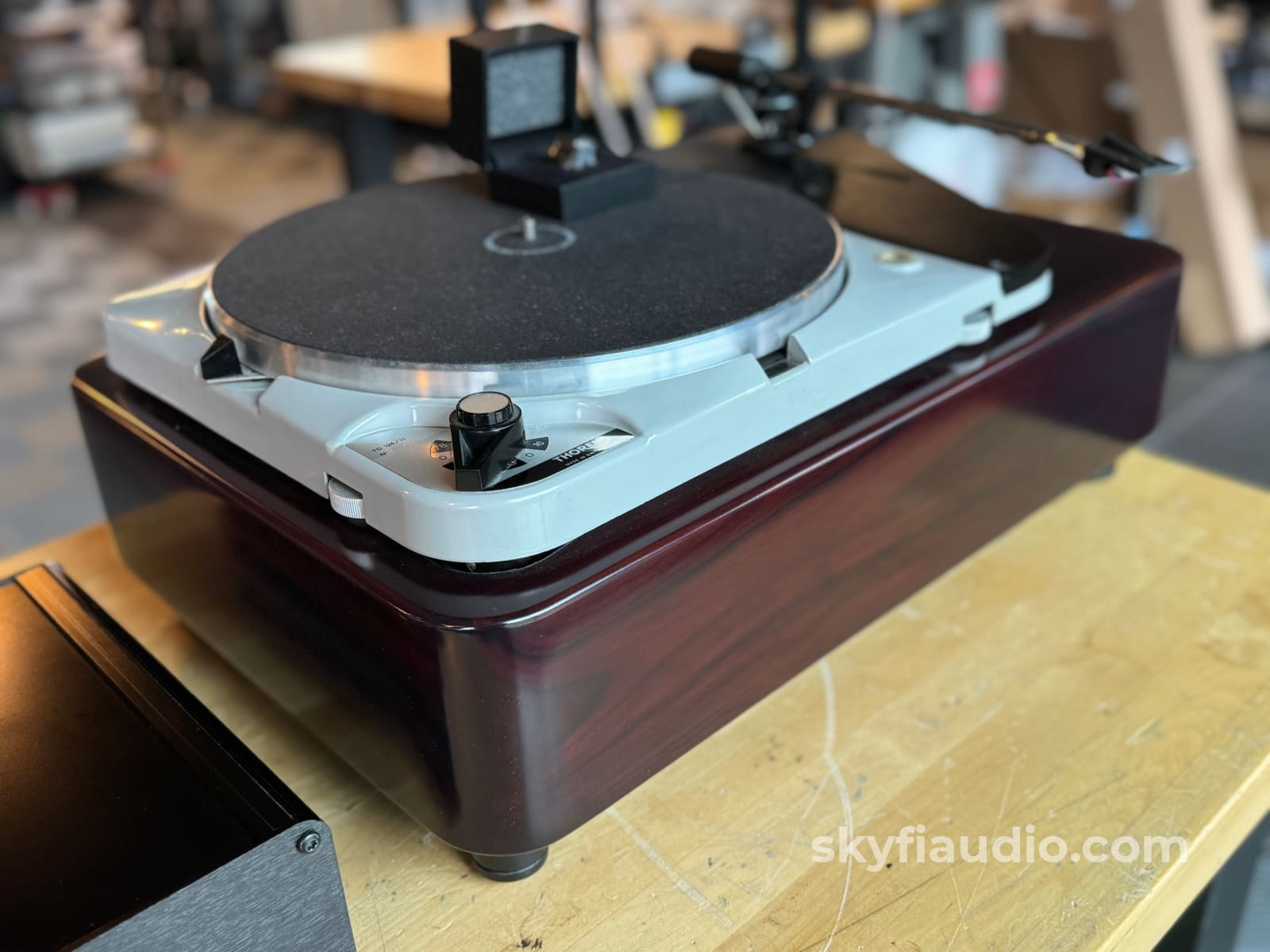 Thorens TD-124 Vintage Turntable Customized by Schopper AG