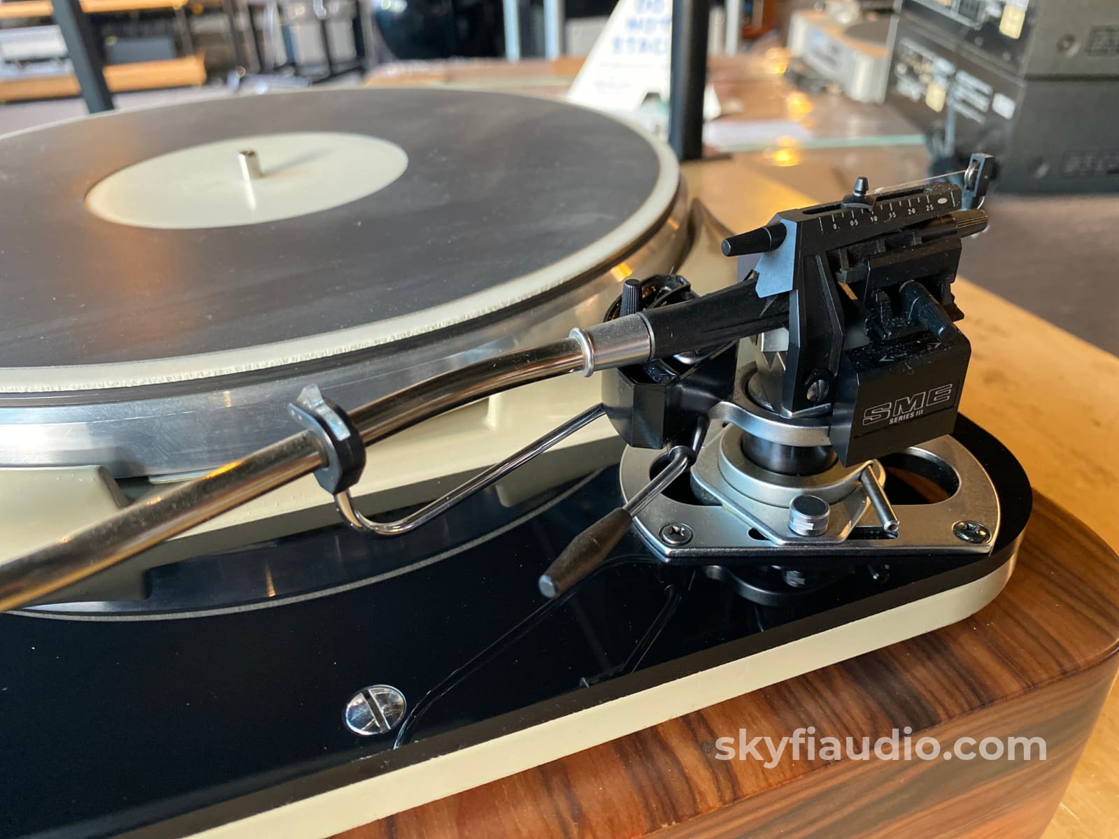 Thorens TD-124 Vintage Turntable - SkyFi Custom Build with SME Arm and