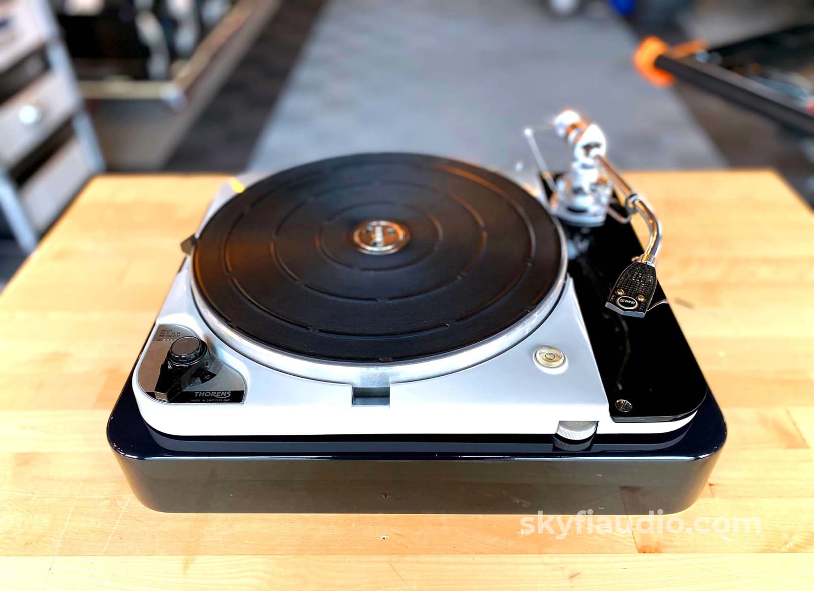 Thorens Td-124 Vintage Turntable - Skyfi Custom Build With Sme Arm And New Sumiko Accessory
