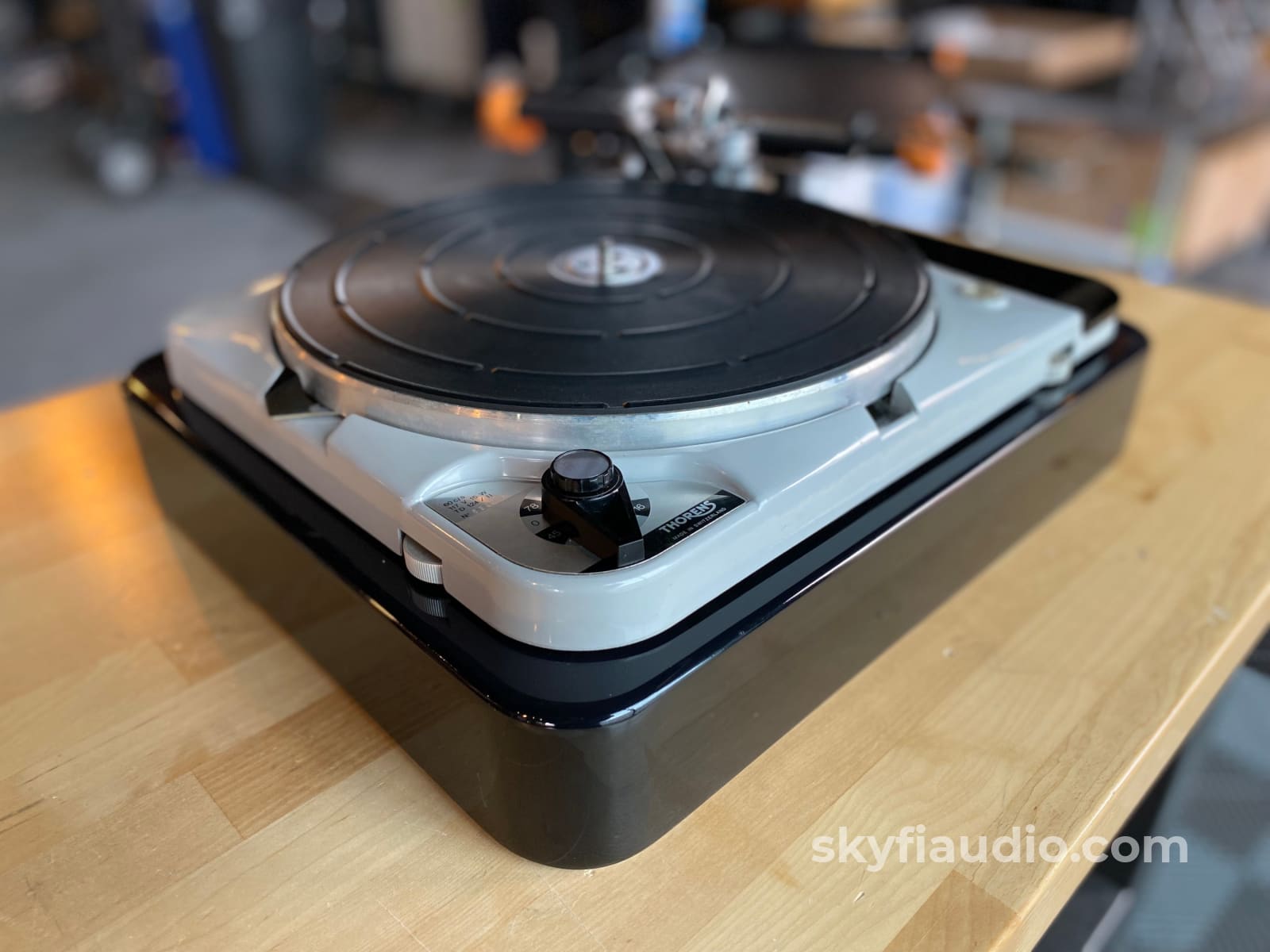 Thorens Td-124 Vintage Turntable - Skyfi Custom Build With Sme Arm And New Sumiko Accessory