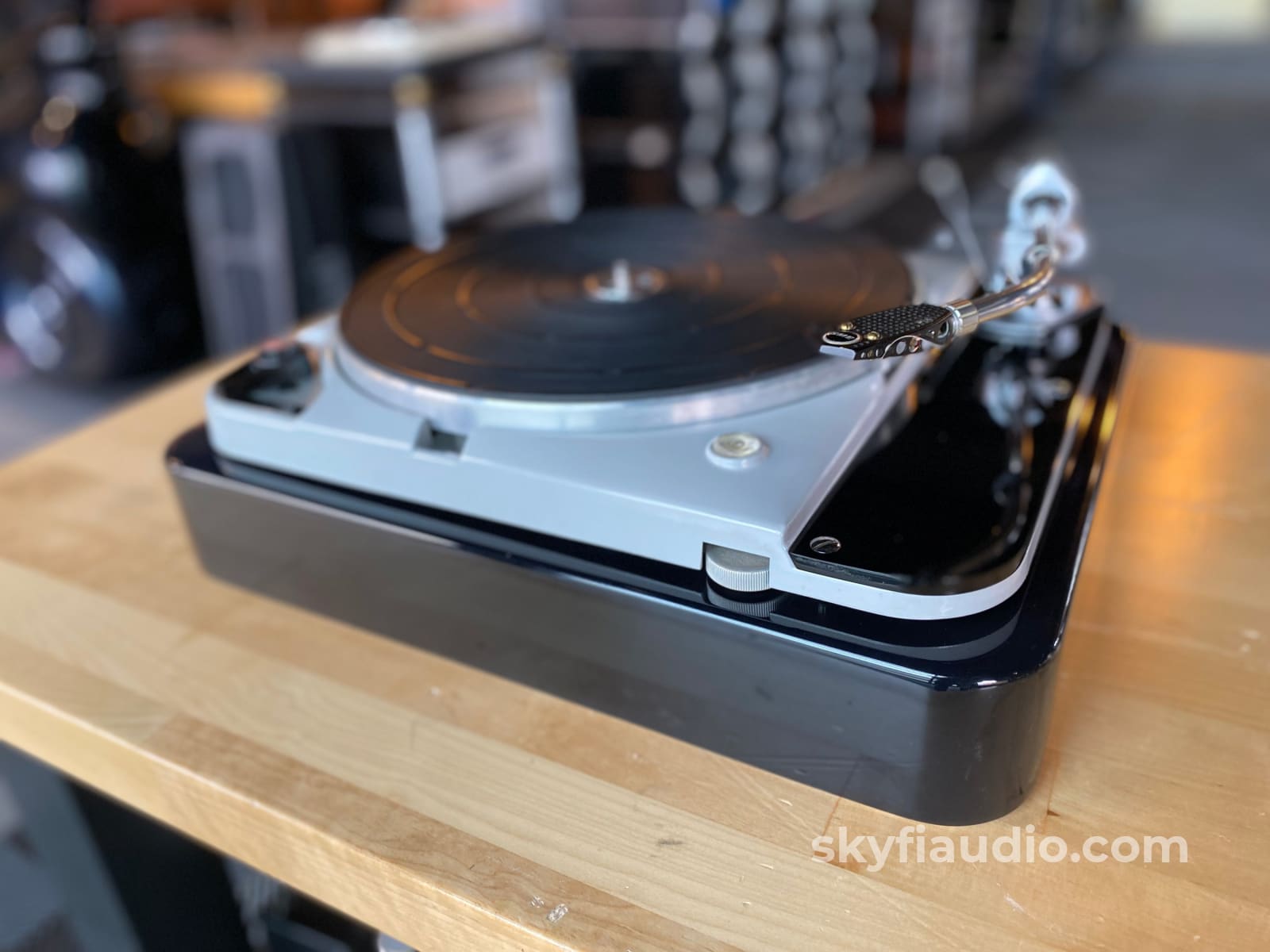 Thorens Td-124 Vintage Turntable - Skyfi Custom Build With Sme Arm And New Sumiko Accessory