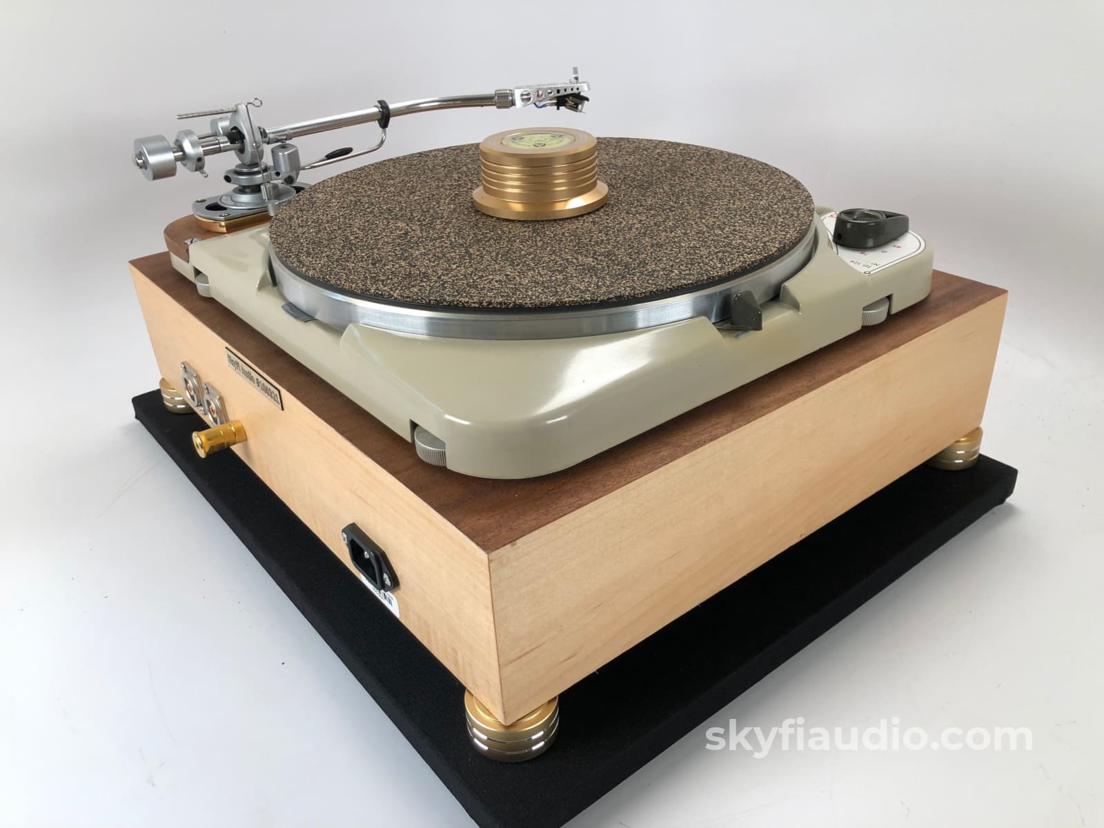 Thorens TD-124 with Thorens Plinth and Restored SME3009 - Completely C