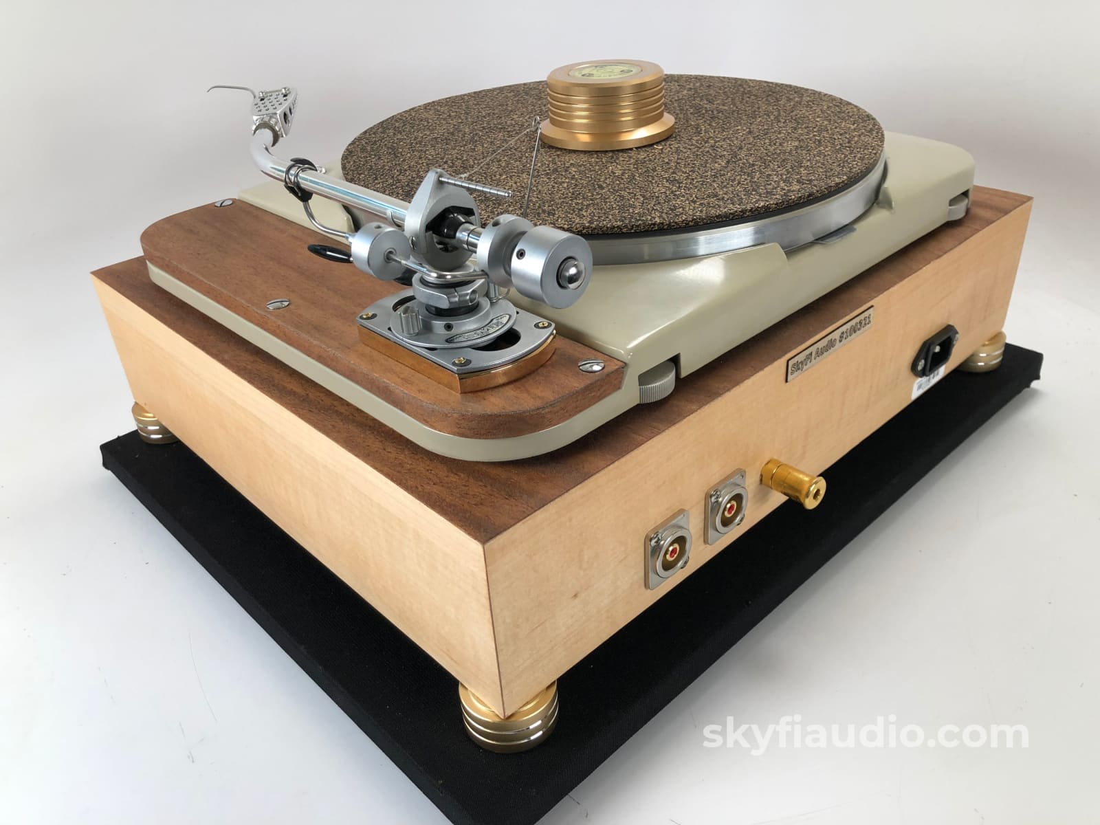 Thorens Td-124 With Plinth And Restored Sme3009 - Completely Customizable Turntable