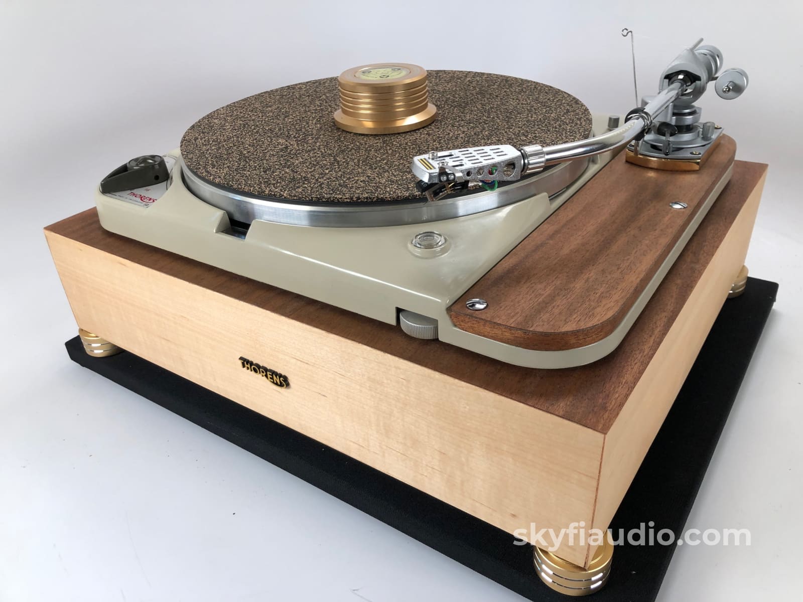 Thorens TD-124 with Thorens Plinth and Restored SME3009 - Completely C