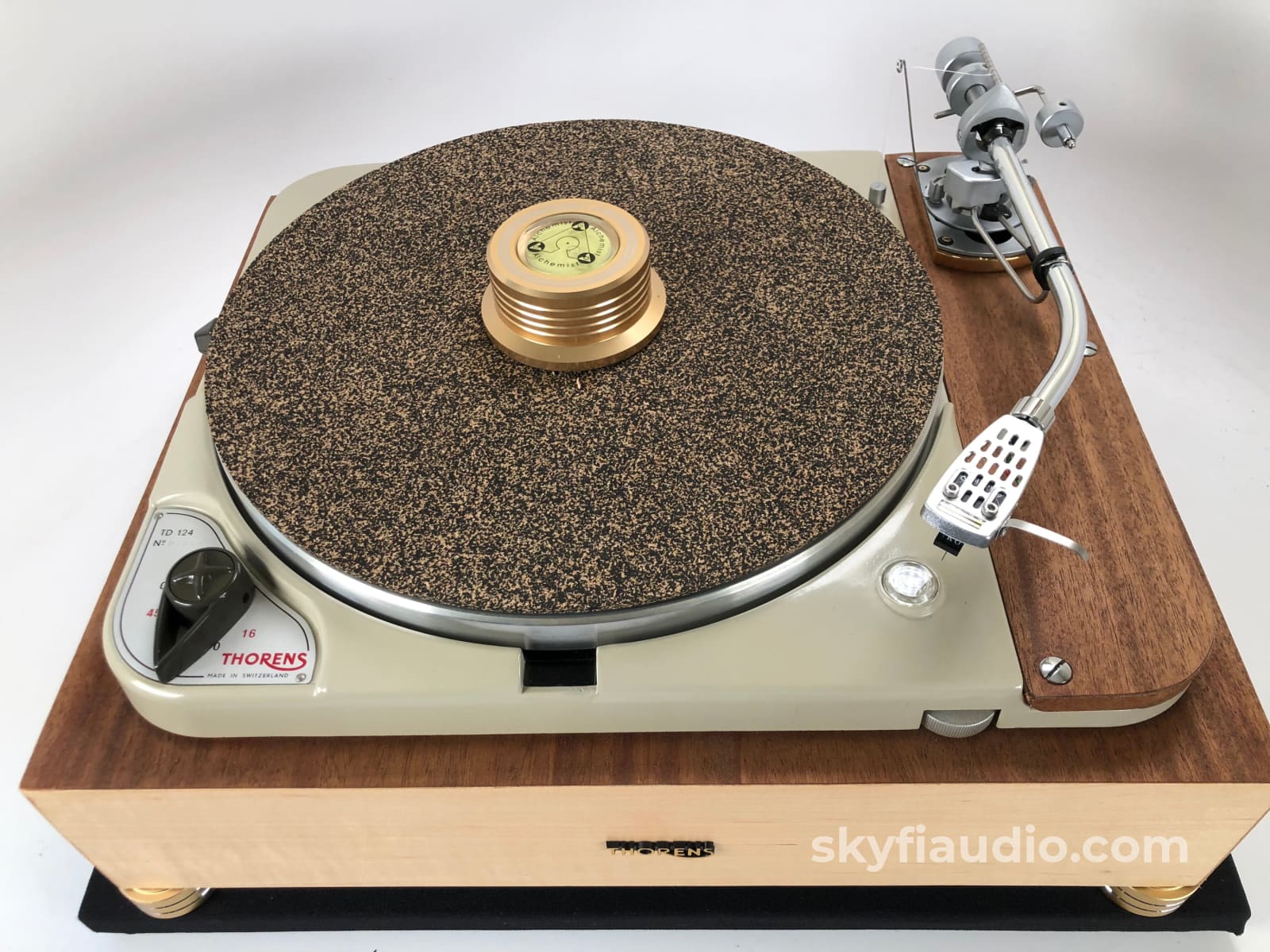 テラトボンド様 Thorens TD-124 with Thorens Plinth and Restored SME3009 - Completely C