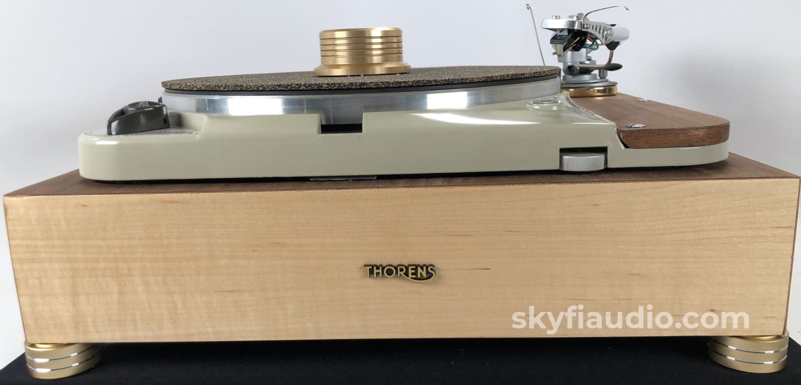 Thorens Td-124 With Plinth And Restored Sme3009 - Completely Customizable Turntable