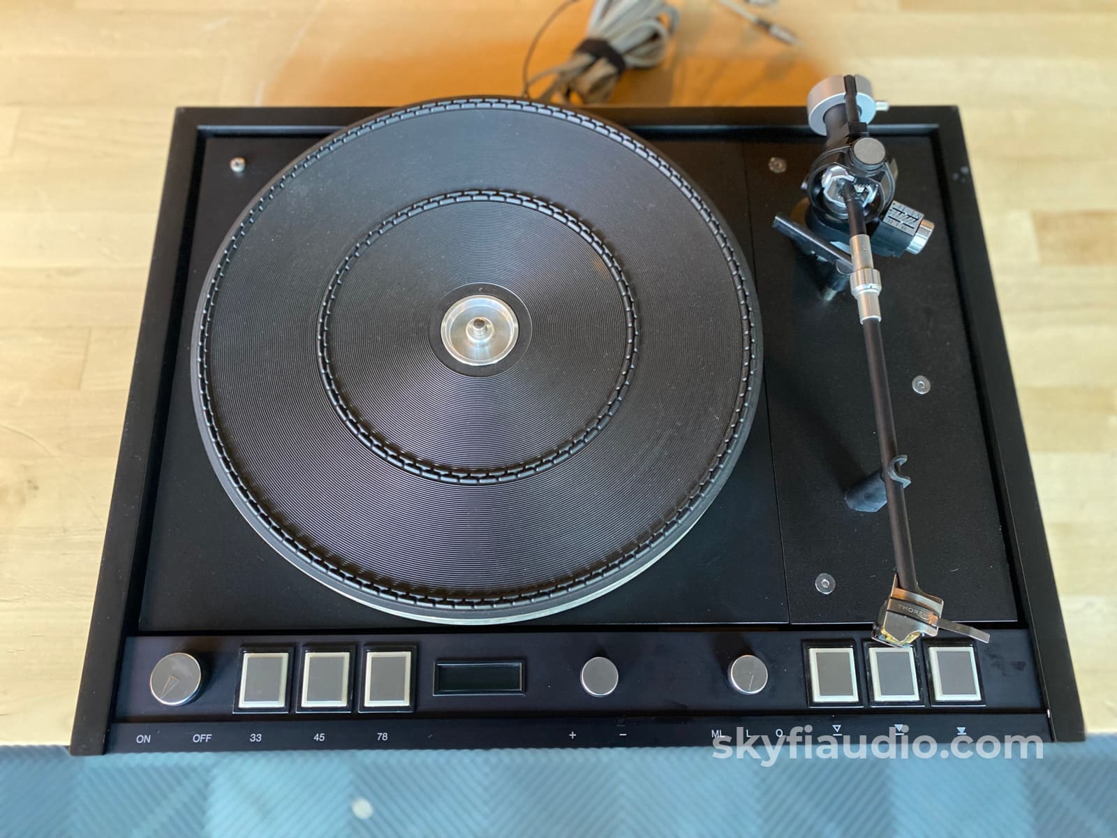 Thorens TD 126 MKII Vintage Turntable With Shure Ultra 500 Cartridge