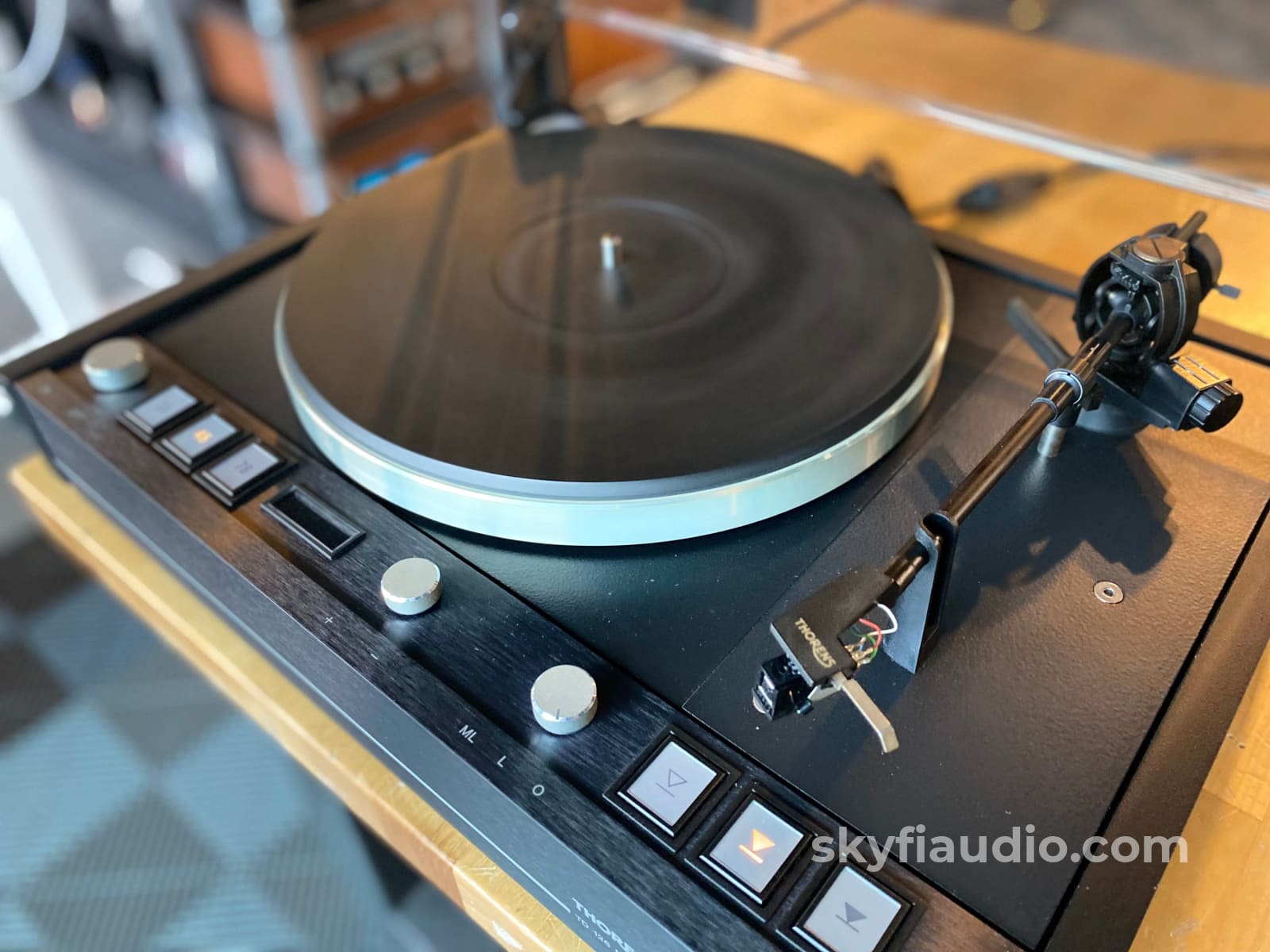 Thorens Td 126 Mkiii Vintage Turntable With Grado Cartridge