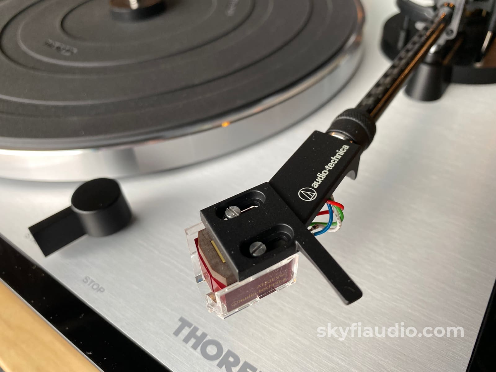 Thorens Td 402 Dd Semi-Automatic Turntable With Audio Technica At33Ev