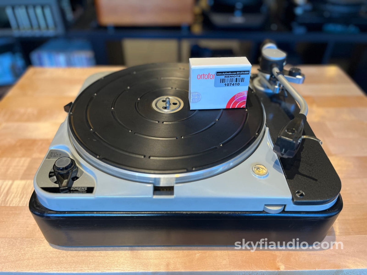 Thorens TD124/II Turntable New Old Stock NOS - W/ Ortofon SPU - Turntable
