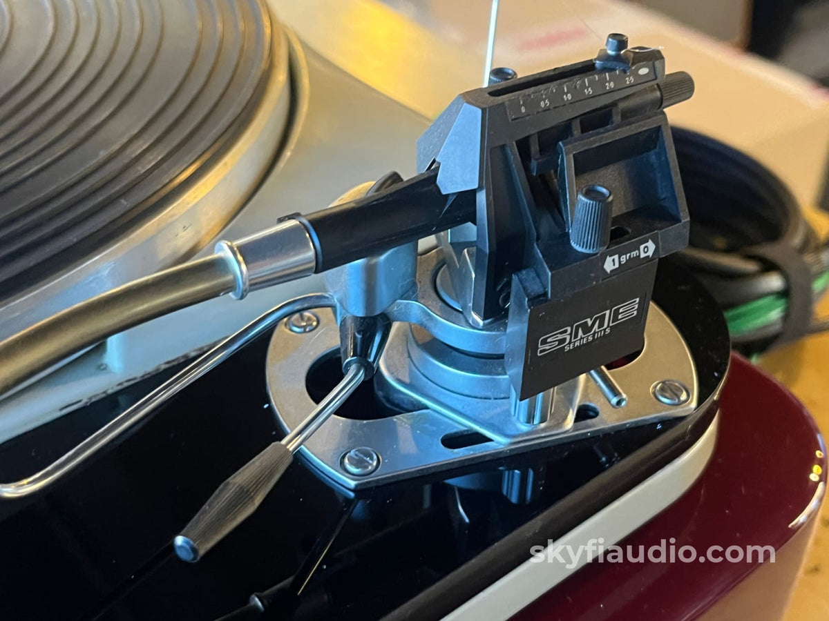 Thorens Td124 Turntable - Customized And Calibrated W/ Hana Sh (Mc) Cartridge