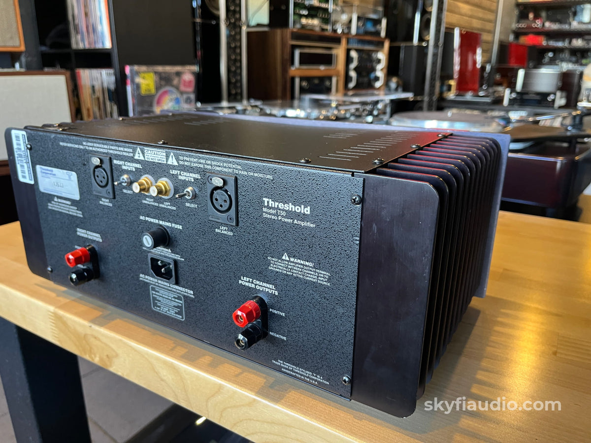 Threshold T50 Class A Amplifier - 50 Watts Amplifier