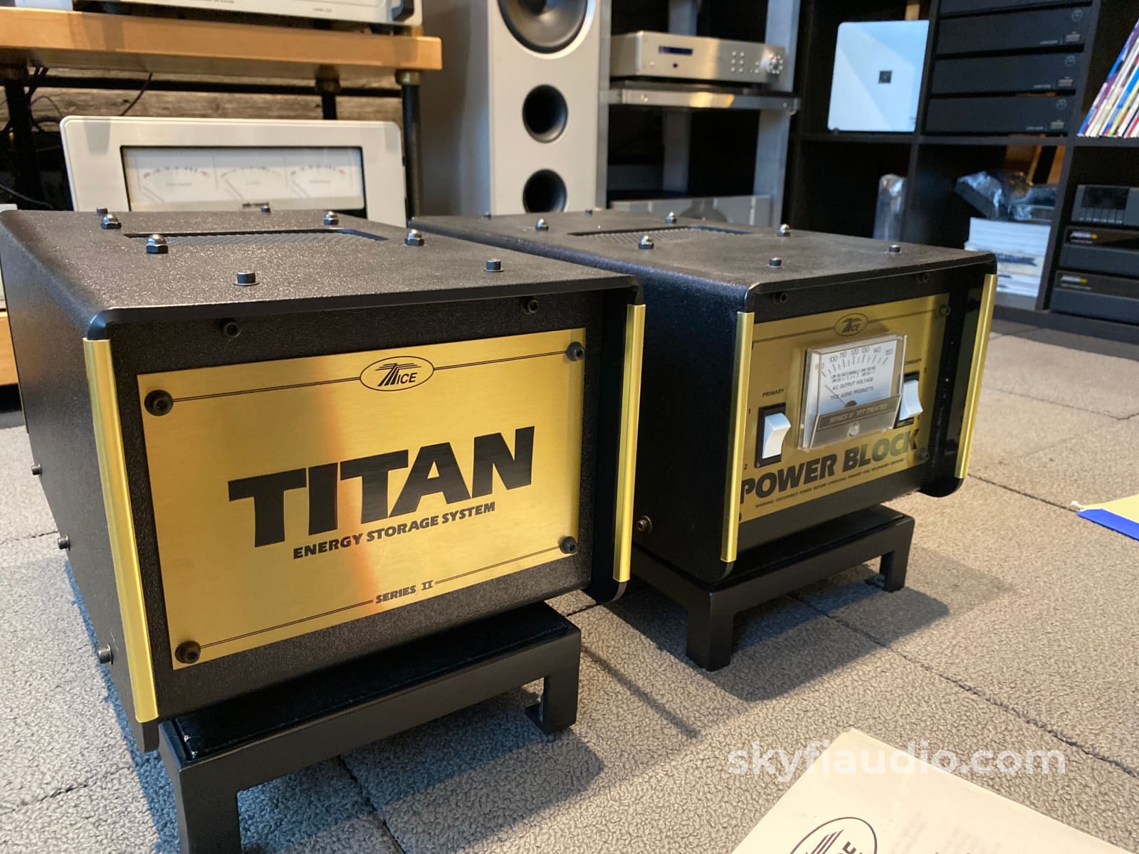 Tice Series Ii Power Block And Titan Energy Storage System - 2 Piece Conditioner With Stands