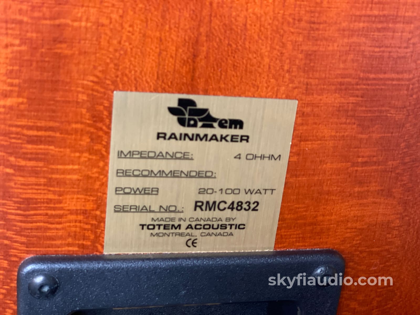 Totem Rainmaker Bookshelf Speakers
