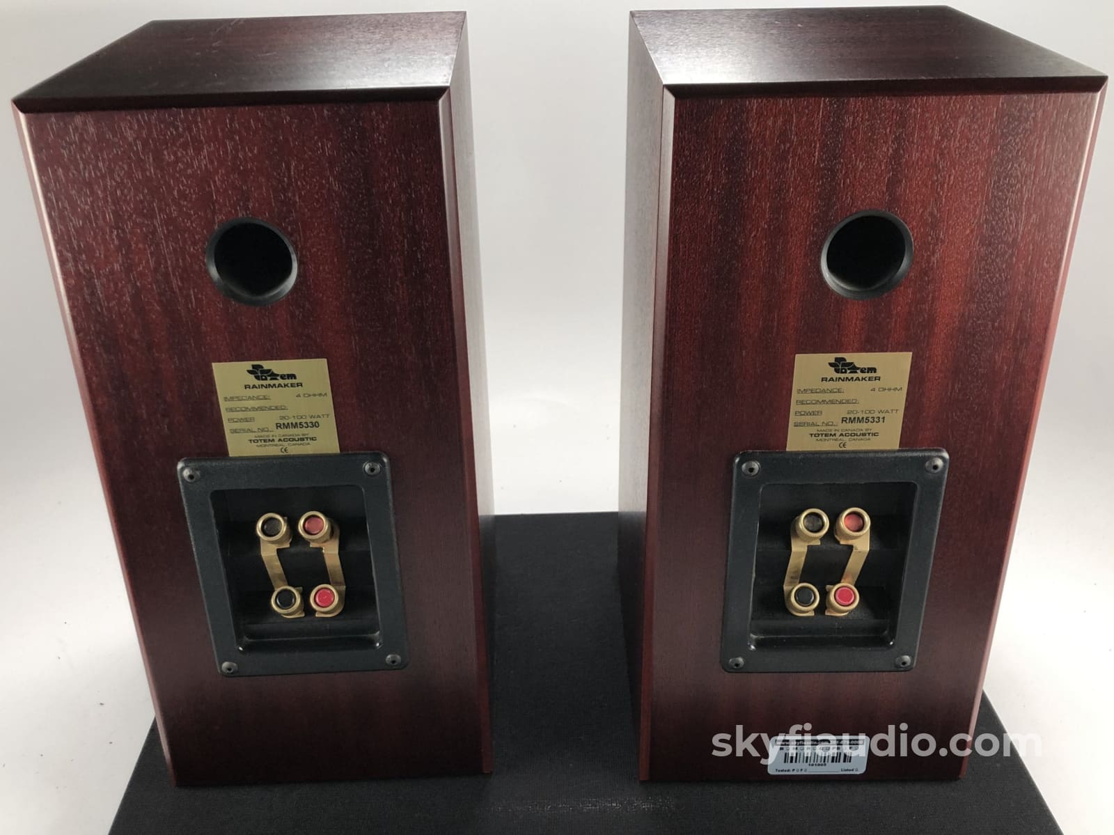 Totem Rainmaker Bookshelf Speakers - Big Sound